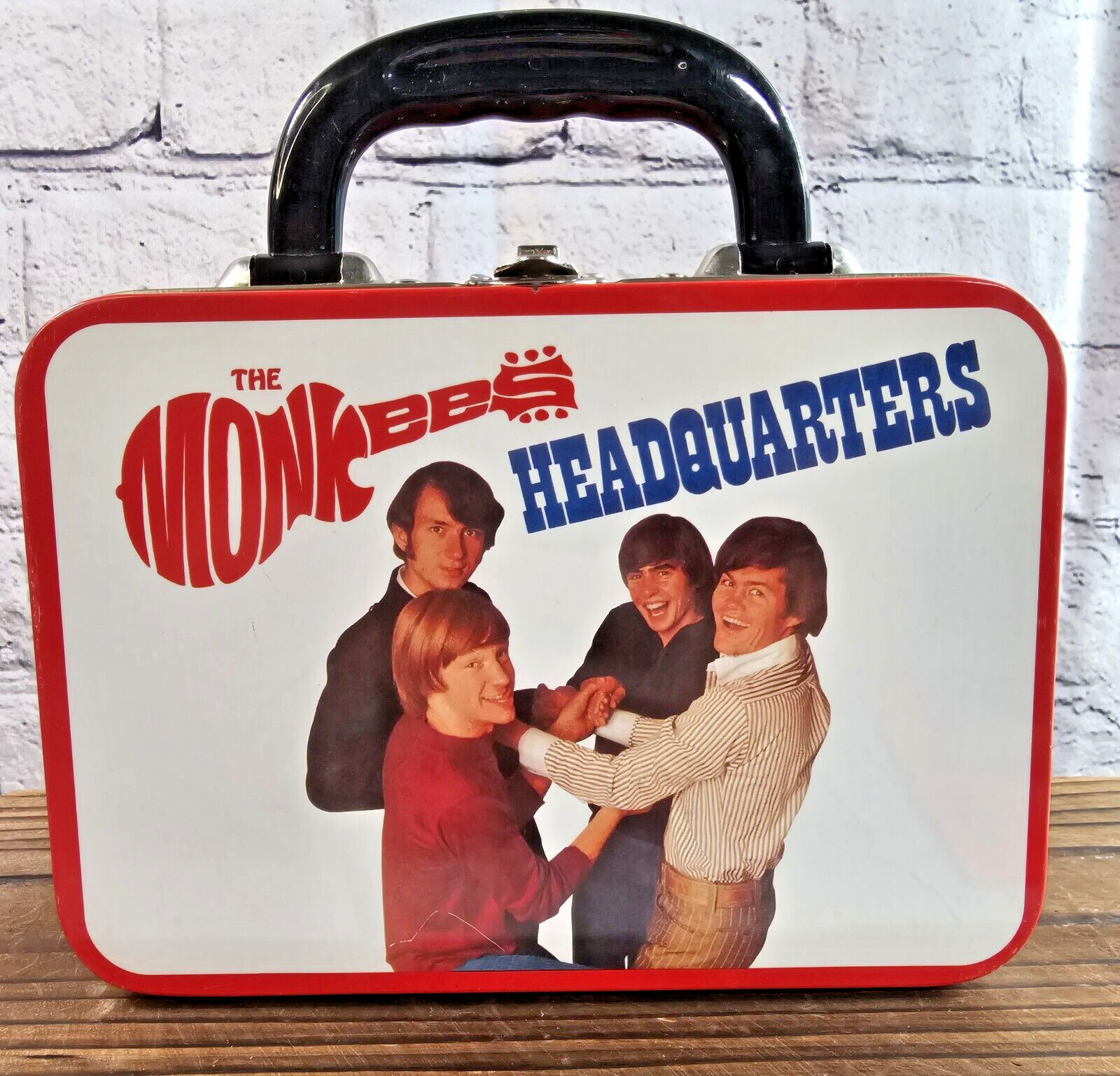 1998 The Monkees Vintage Metal Lunchbox No Thermos Collectable Tin See Photos