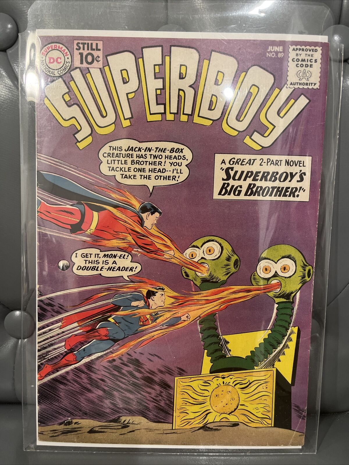 Superboy #89 GD 6.0 1961 1st app. Mon-El