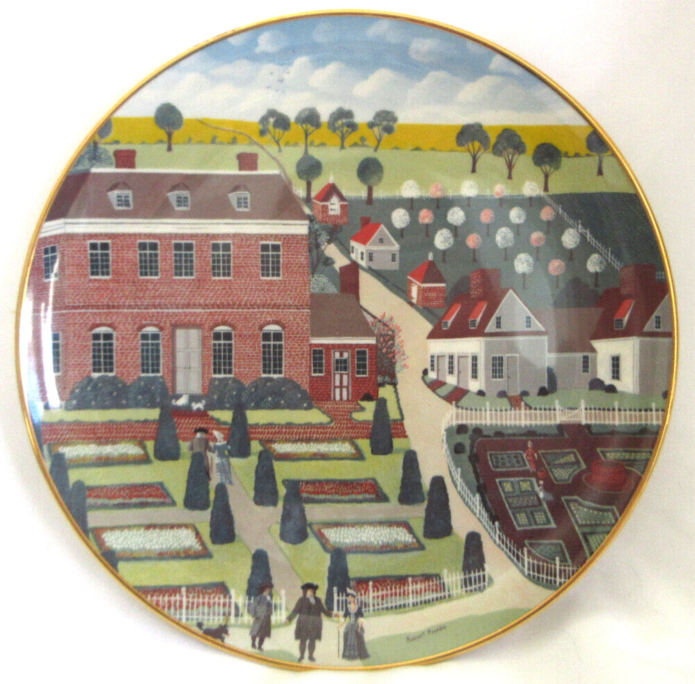 Ridgewood Museum Editions Colonial Heritage Series Pennsbury Manor LE Plate