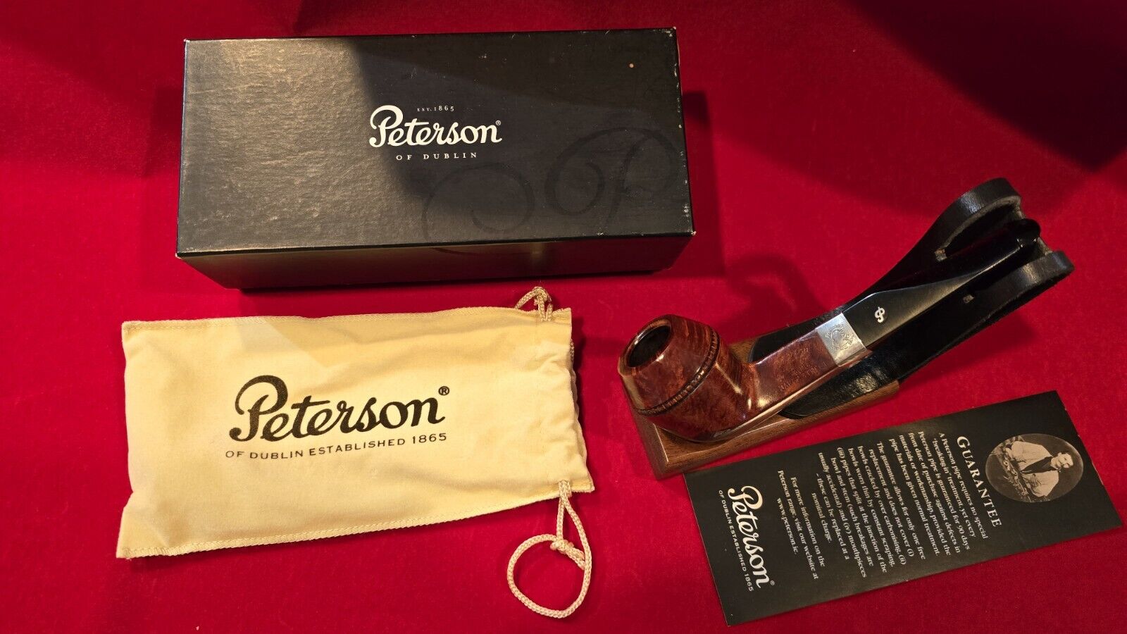 Peterson 2006 Sherlock Holmes Baker Street P-LIP Tobacco Pipe Unsmoked
