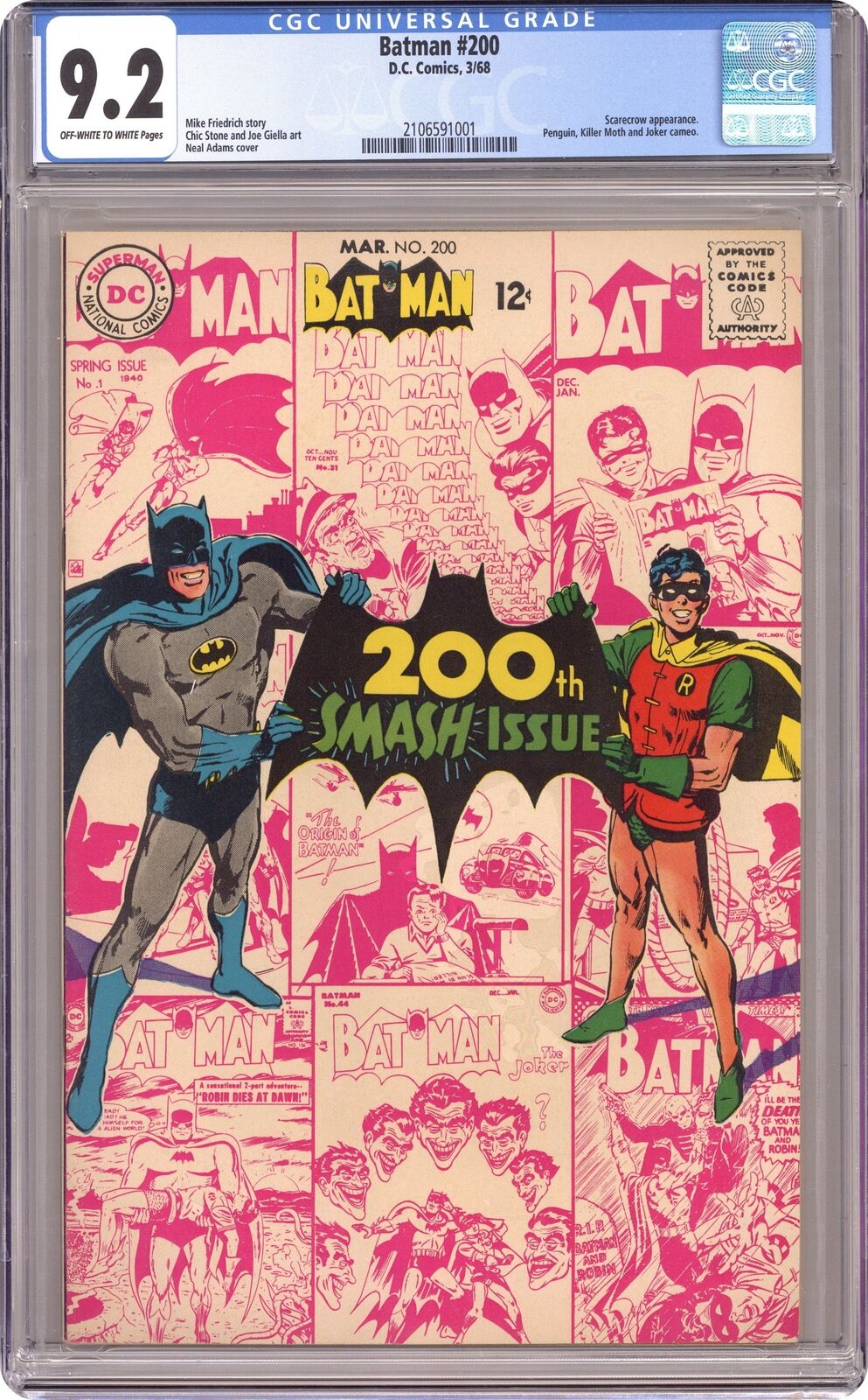 Batman #200 CGC 9.2 1968 2106591001