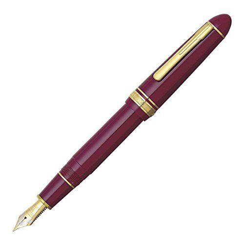 PLATINUM Fountain Pen PRESIDENT PTB-20000P#10 Wine red Fine from Japan NEW