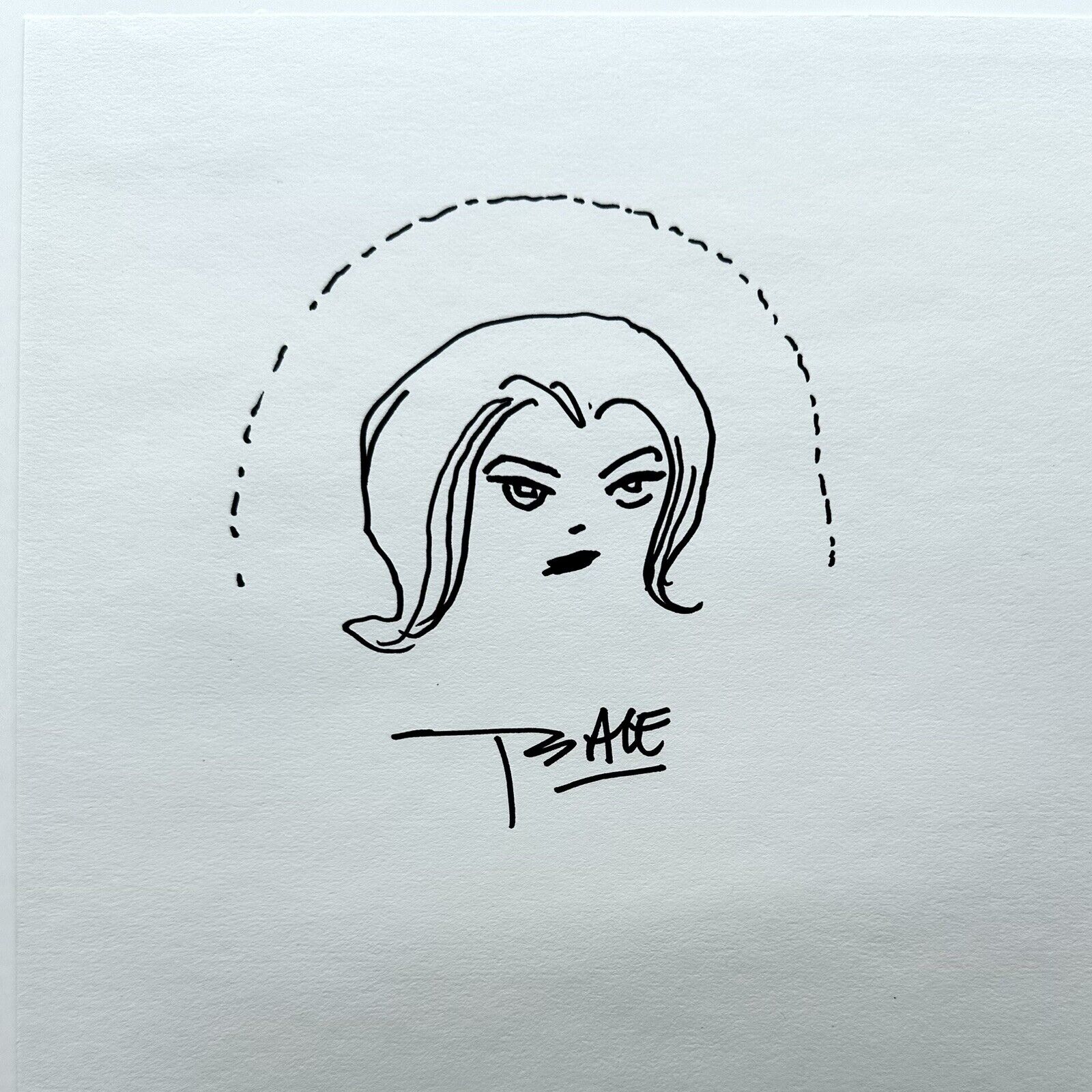 Tim Sale - Invisible Woman 🔥(Sue Storm) Fantastic Four 9x12 Rare Original Art