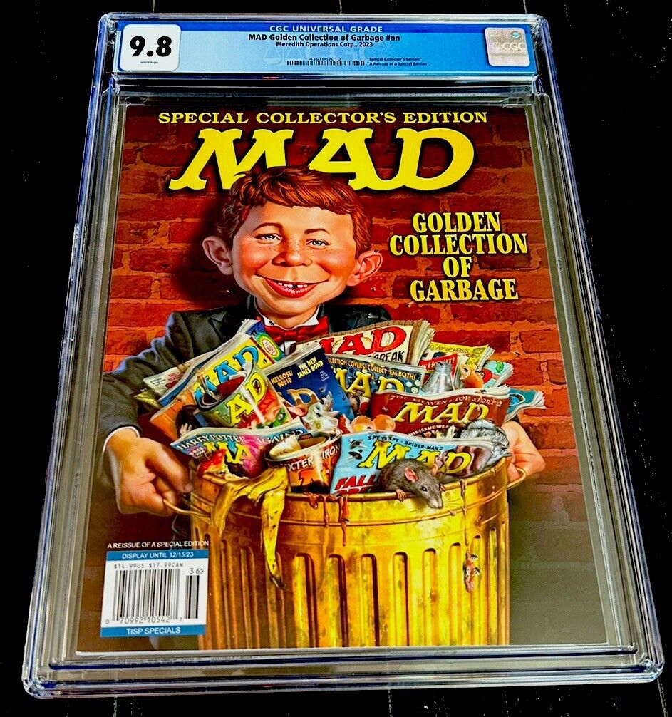 Mad Magazine Rare Special Cover E.C. Comics 2023 Iconic Investment Grade CGC 9.8