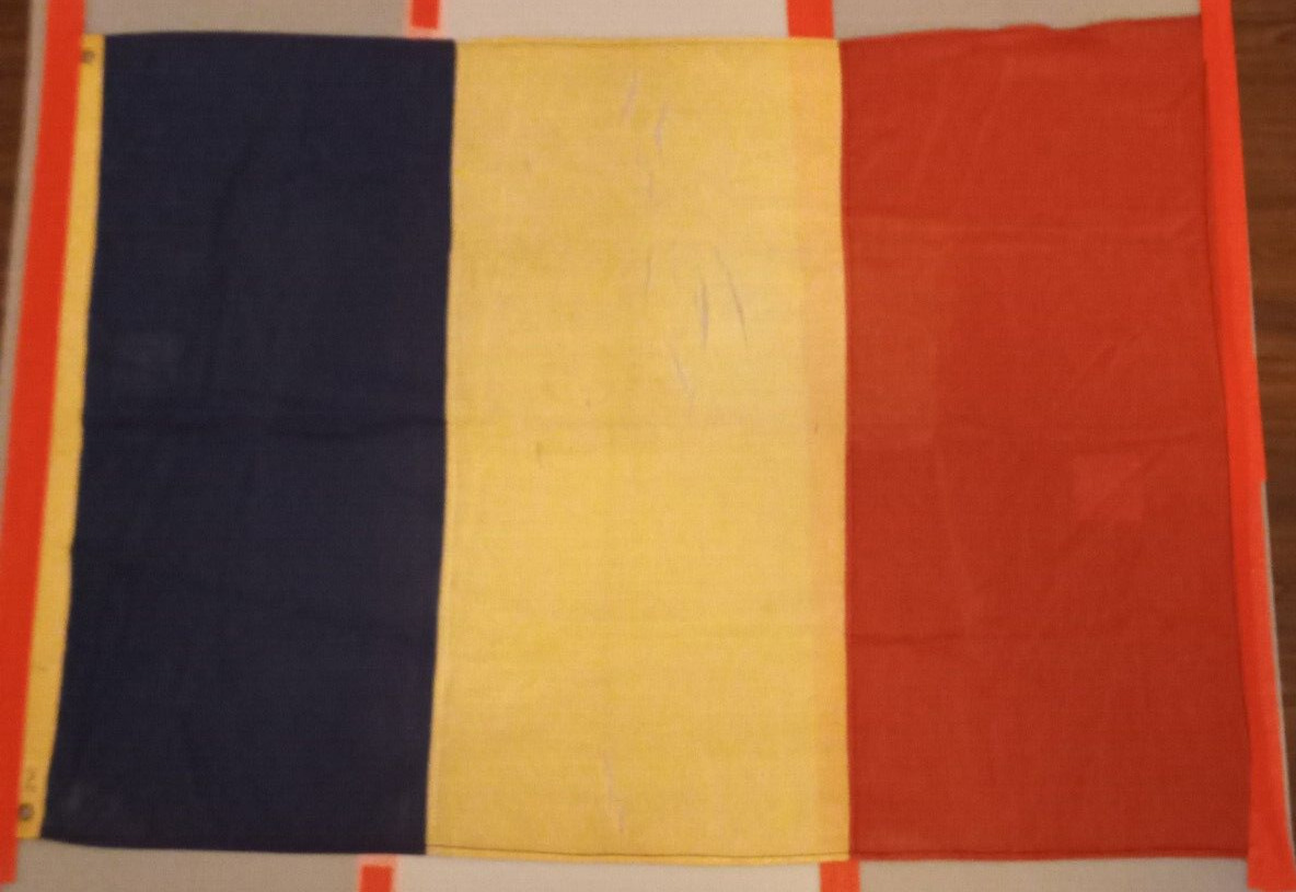 WWI French Flag Antique 1914-1918