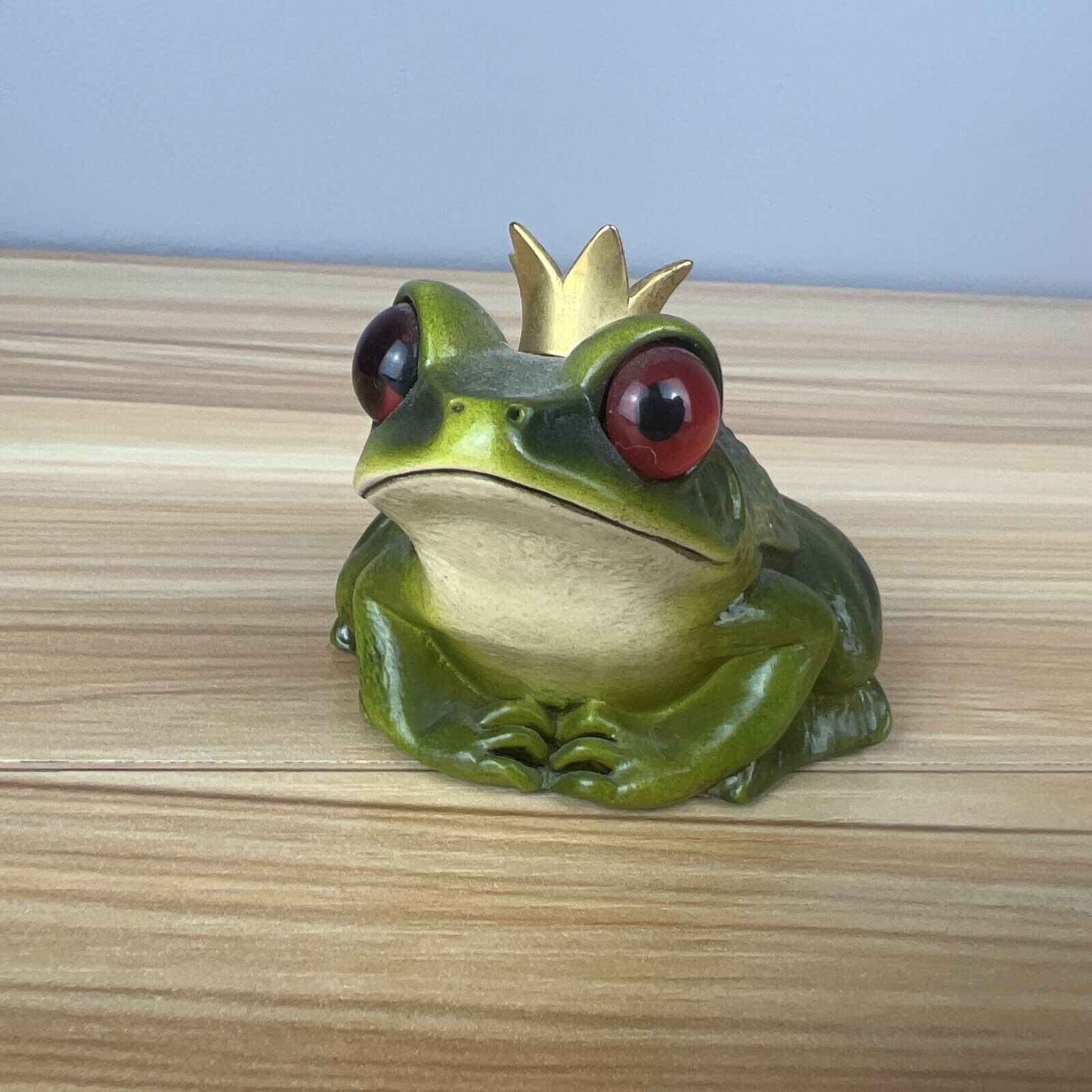 Vintage Windstone Editions Pena Frog Prince 1994 Pink Stone