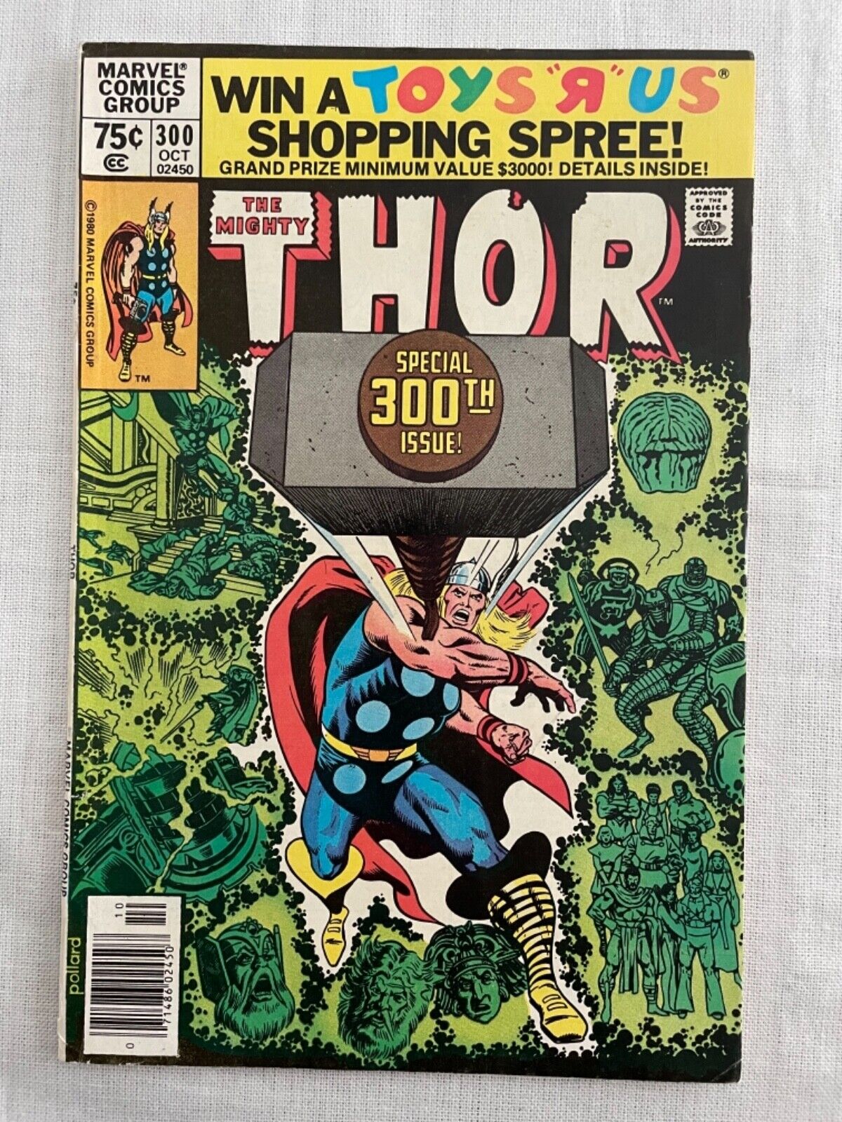 Thor #300 Vol 1 (Marvel, 1980) Key 1st Young Gods/Council of God-Heads, Ungraded