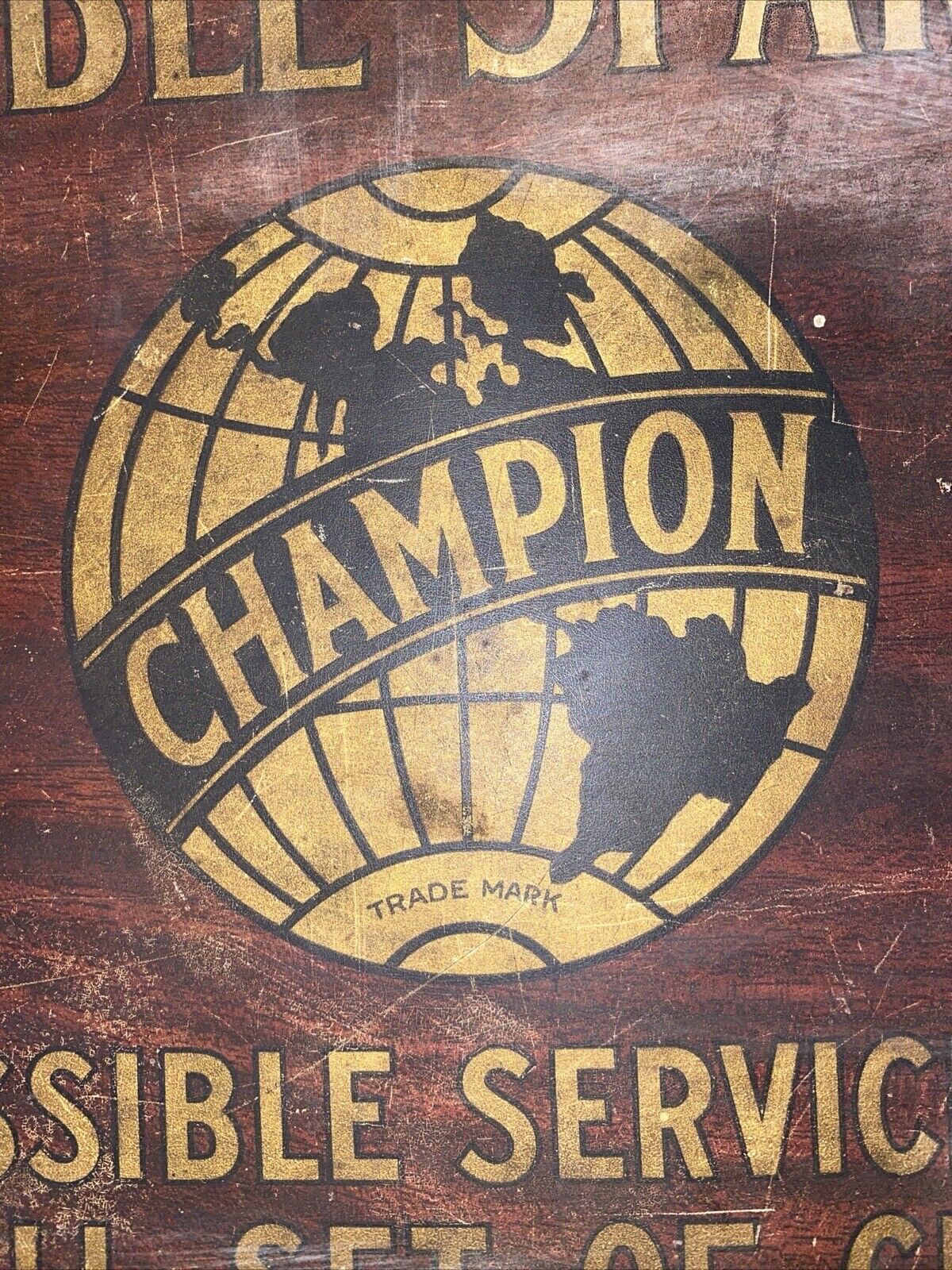 1916 Champion Toledo Spark Plug Advertisement 