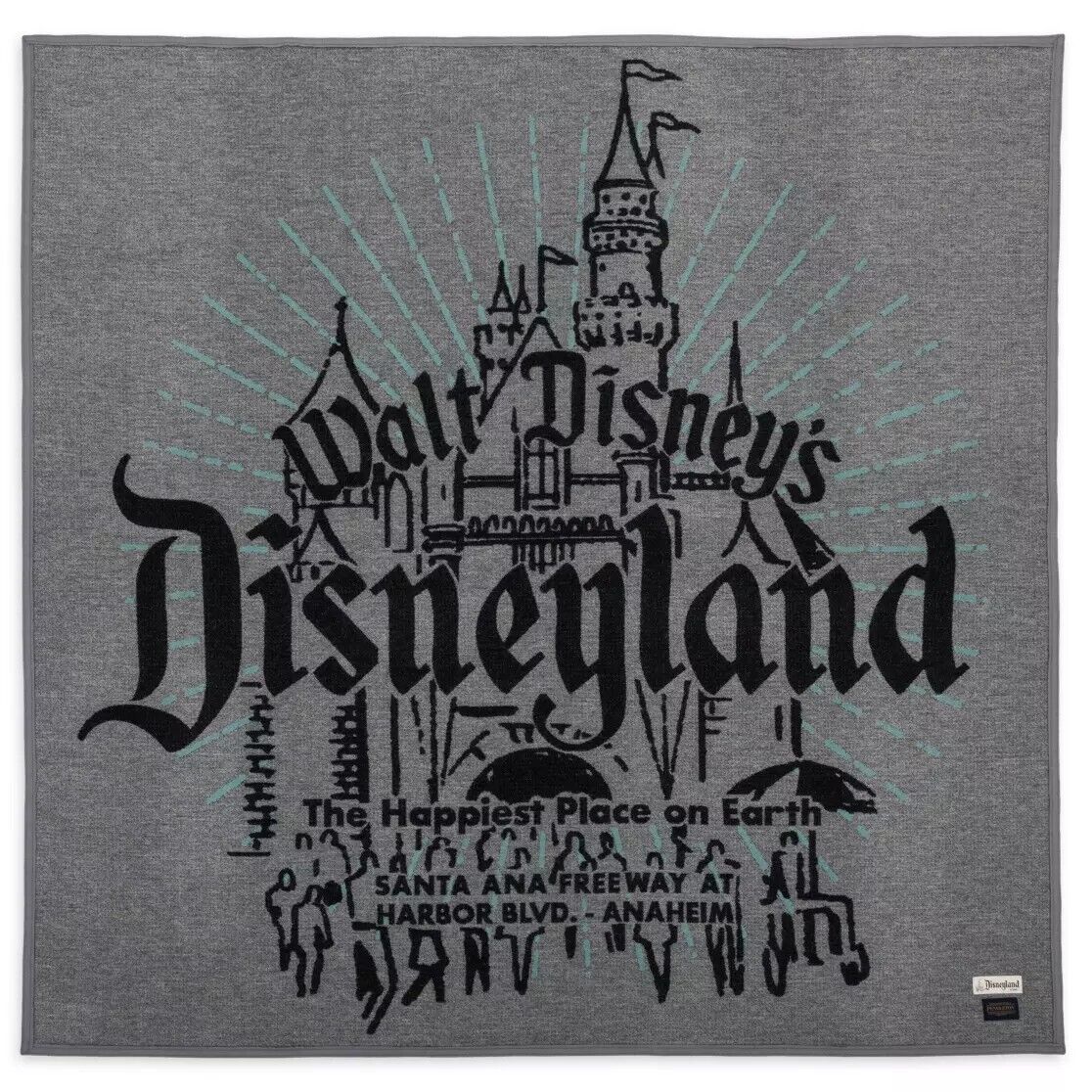 PENDLETON Disney 100 Eras Disneyland Mickey Limited Jacquard Throw Blanket New