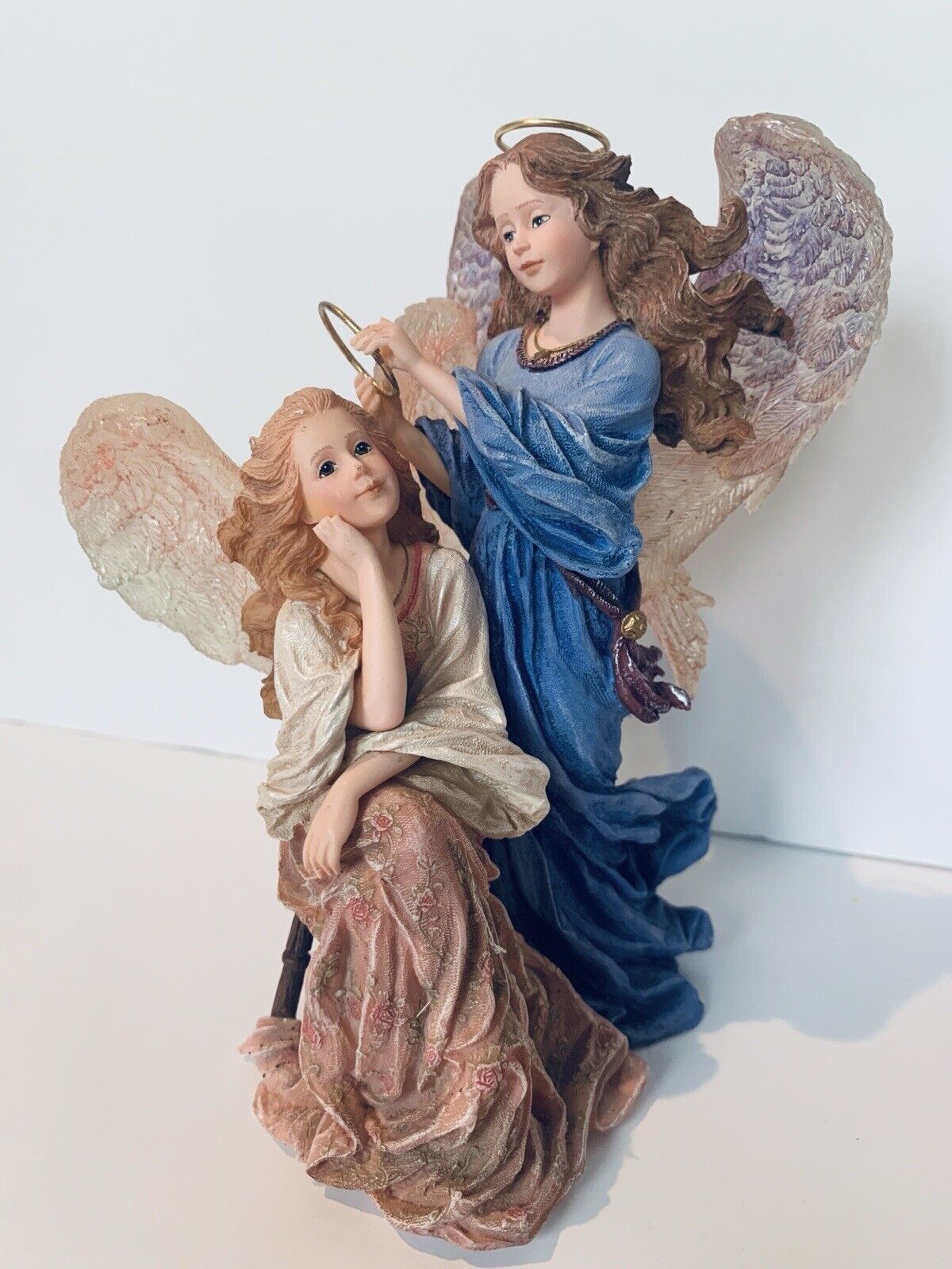 2001 Boyds Collection Guinevere & Felicity Guardians of Friends Angel Figurine