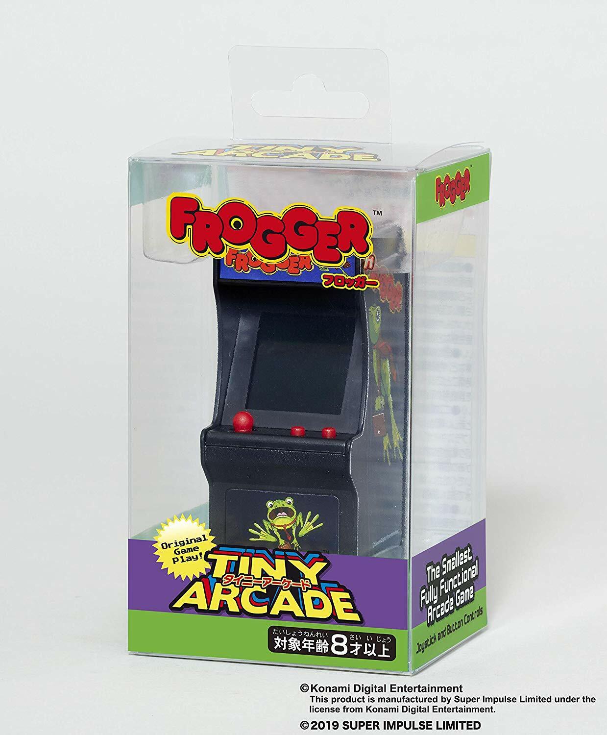NEW TINY ARCADE Frogger Miniature Arcade Game from Japan F/S