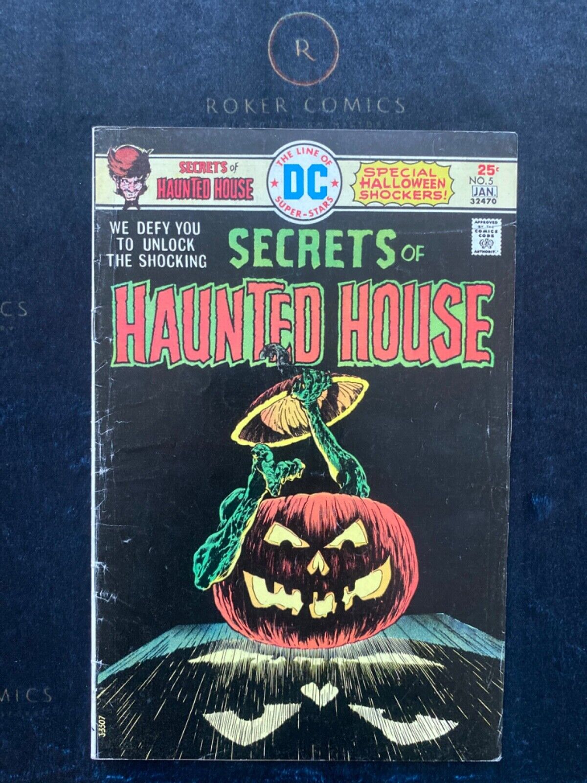 Rare 1975 Secrets Of Haunted House #5