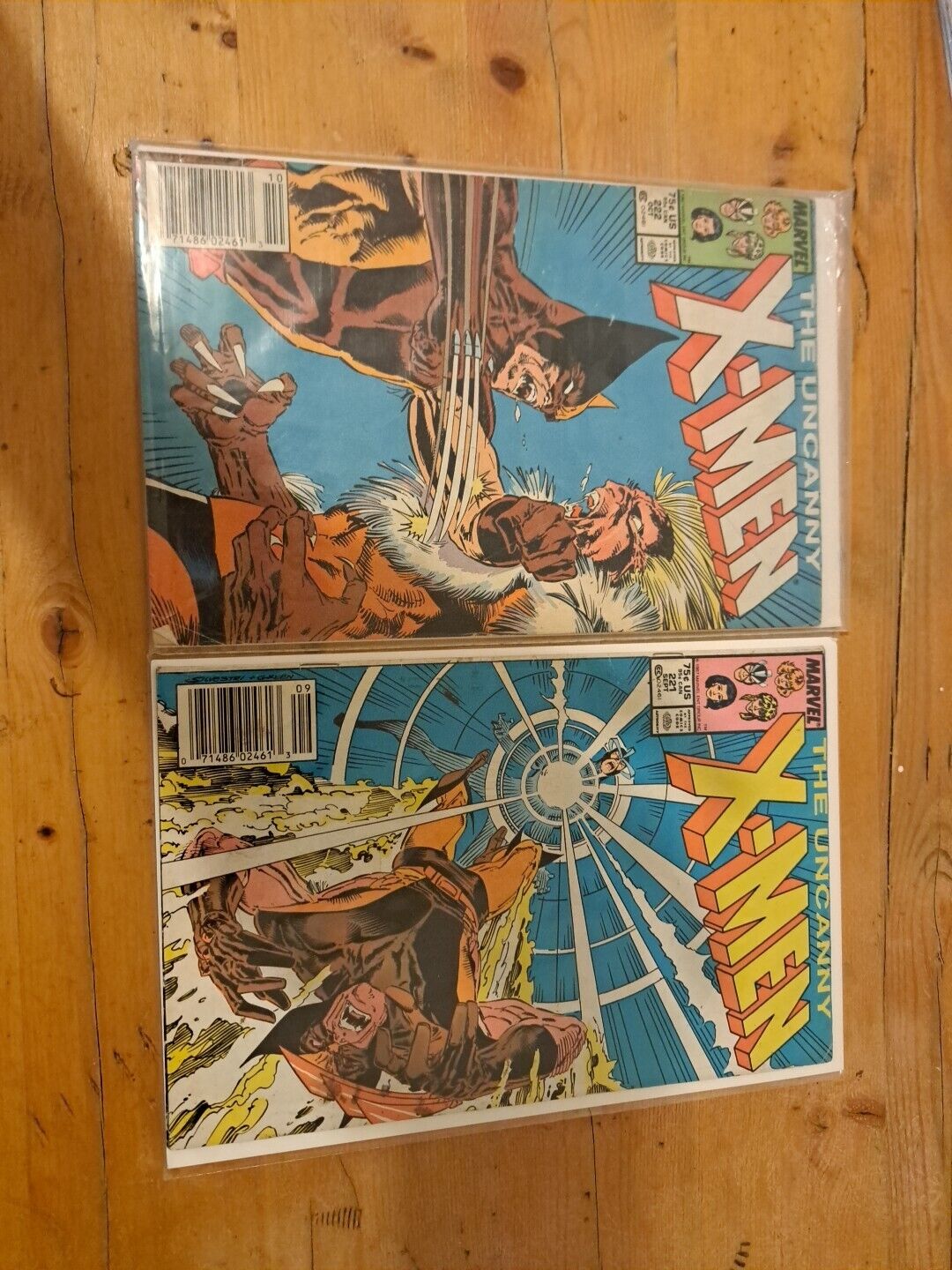 The Uncanny X-Men #221 & #222 (Marvel Comics September 1987) 