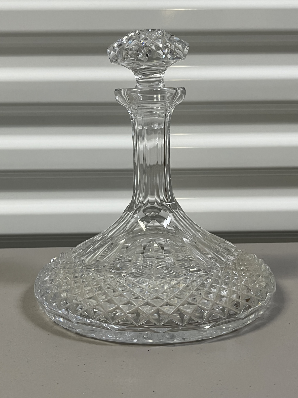 Galway Crystal Decanter with Stopper Made In Ireland