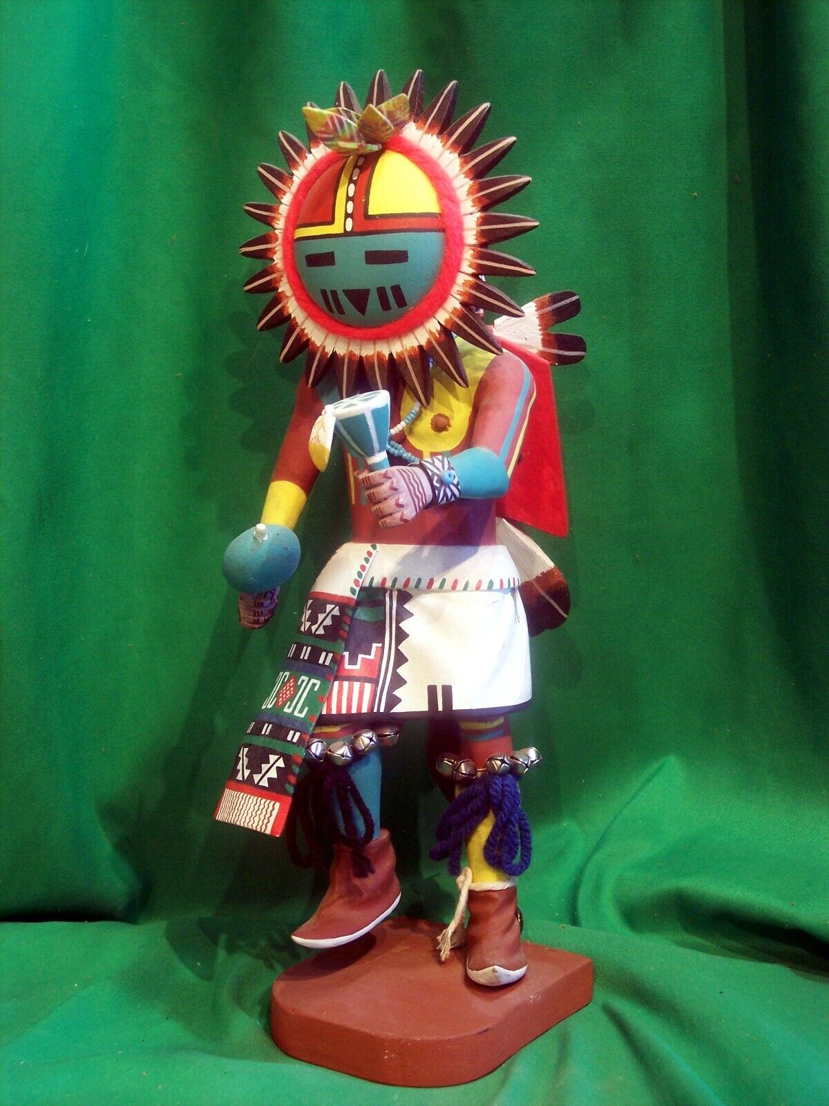 Hopi Kachina Doll - Tawa, the Sun Kachina by Henry Shelton - Superb