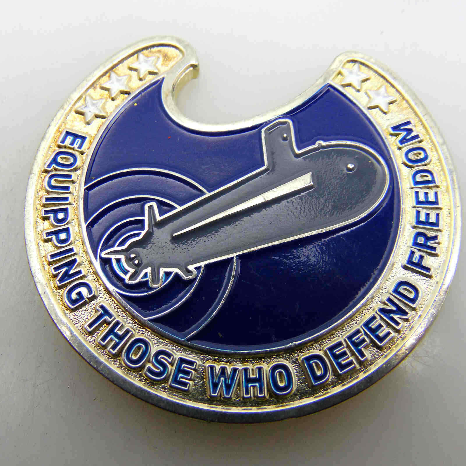 MOOG WHEN PERFORMANCE REALLY MATTERS CHALLENGE COIN