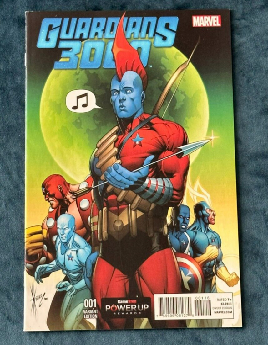 2014 Guardians of the Galaxy 3000 Game Stop #1 Variant Rare