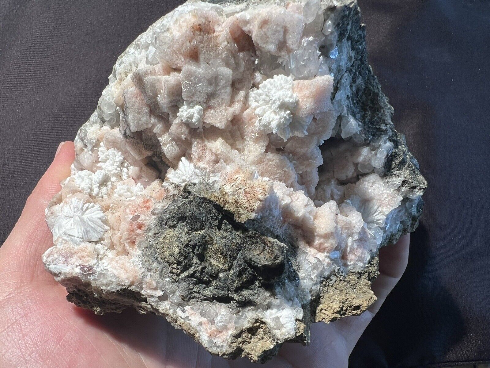 Superb Gmelinite and Laumontite, Upper New Street Quarry, Paterson, NJ