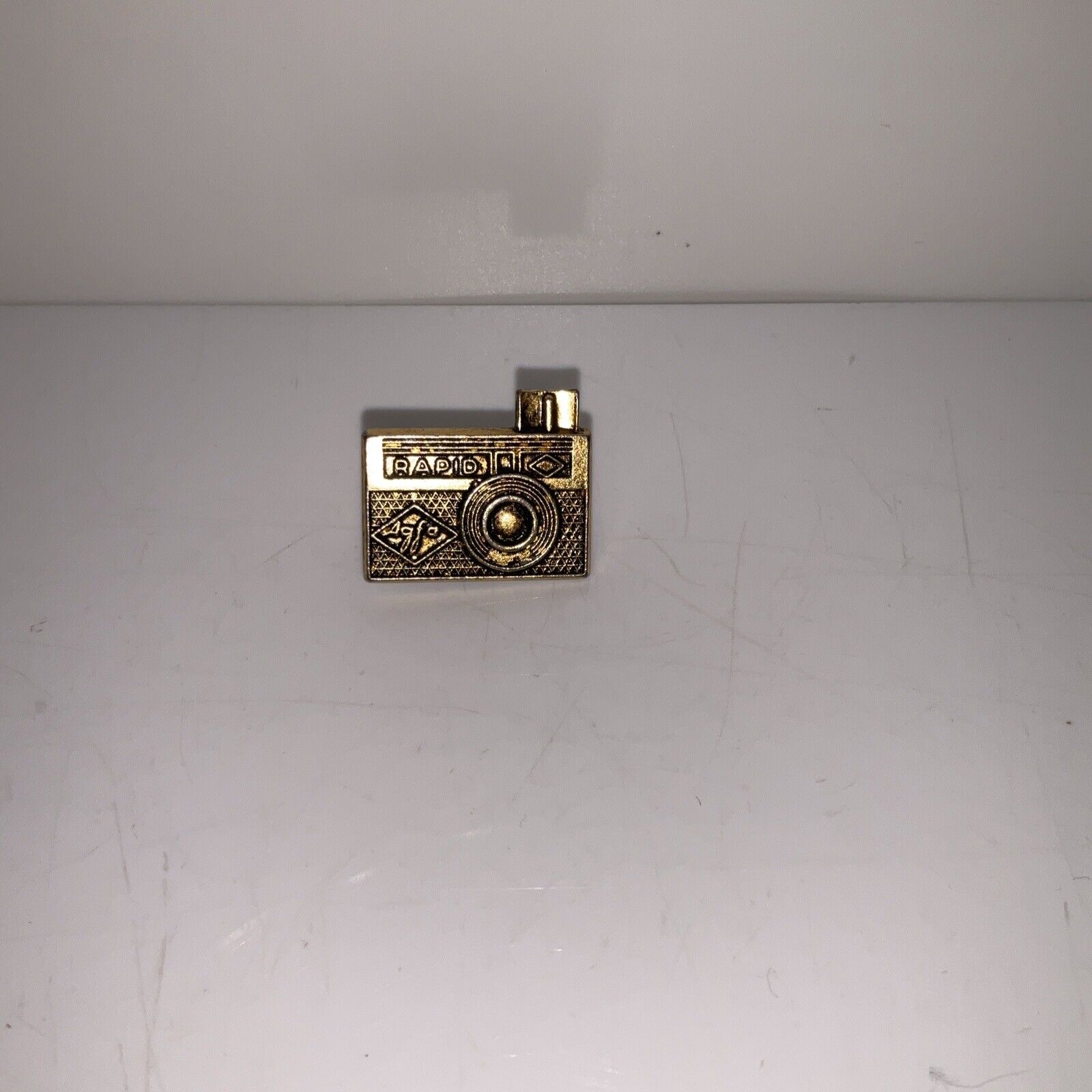 Vintage Collectible Pin AGFA RAPID Camera Advertising Nice