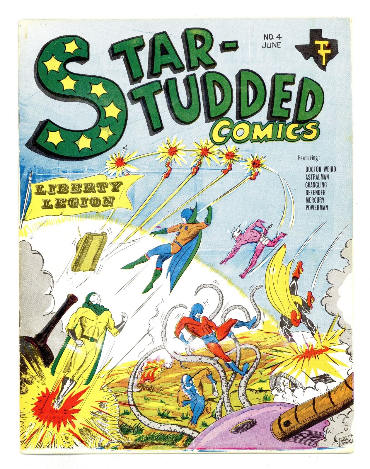 Star-Studded Comics #4 VG+ 4.5 1964
