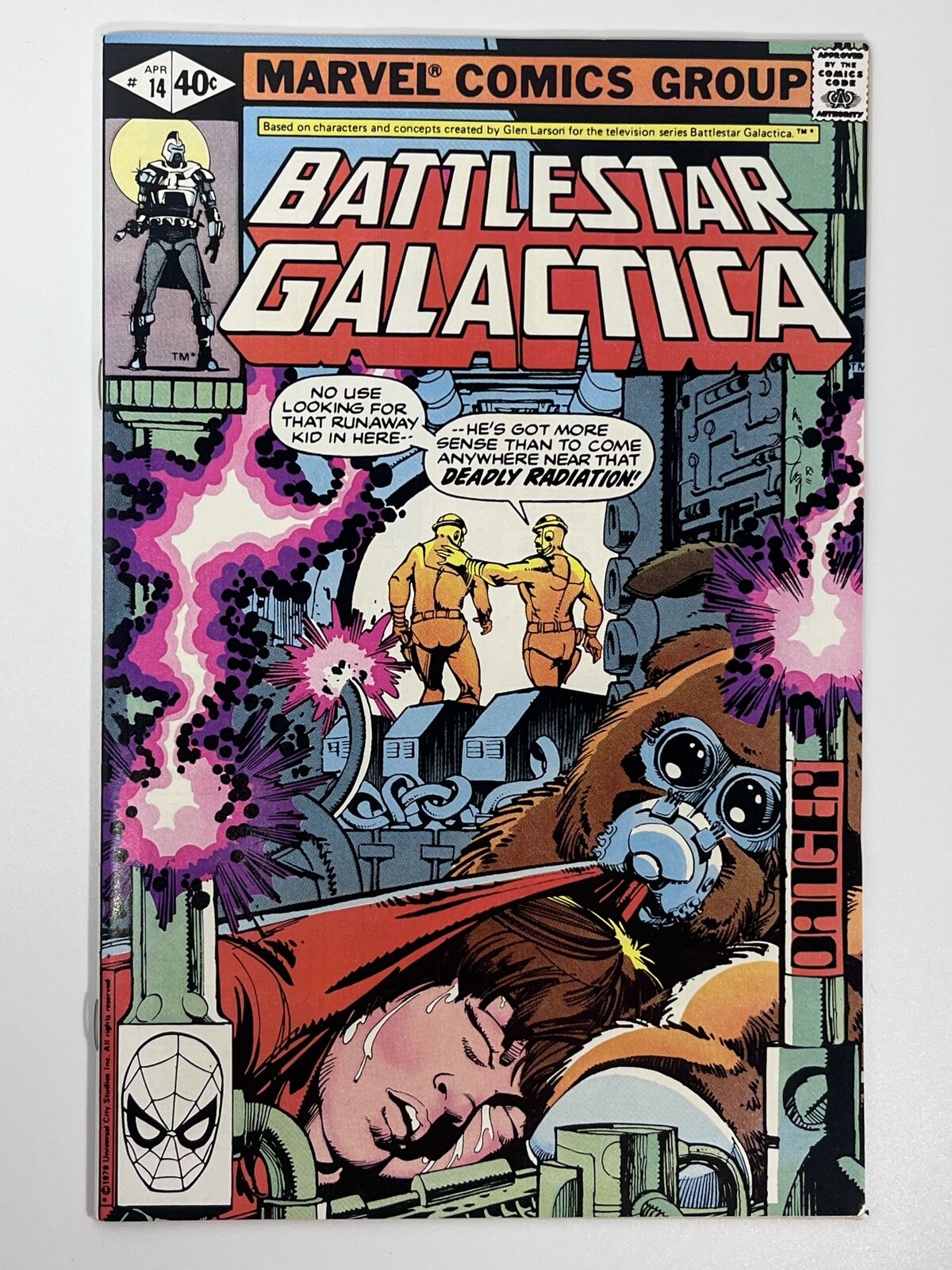 Battlestar Galactica (Marvel) #14 (1980) in 9.4 Near Mint