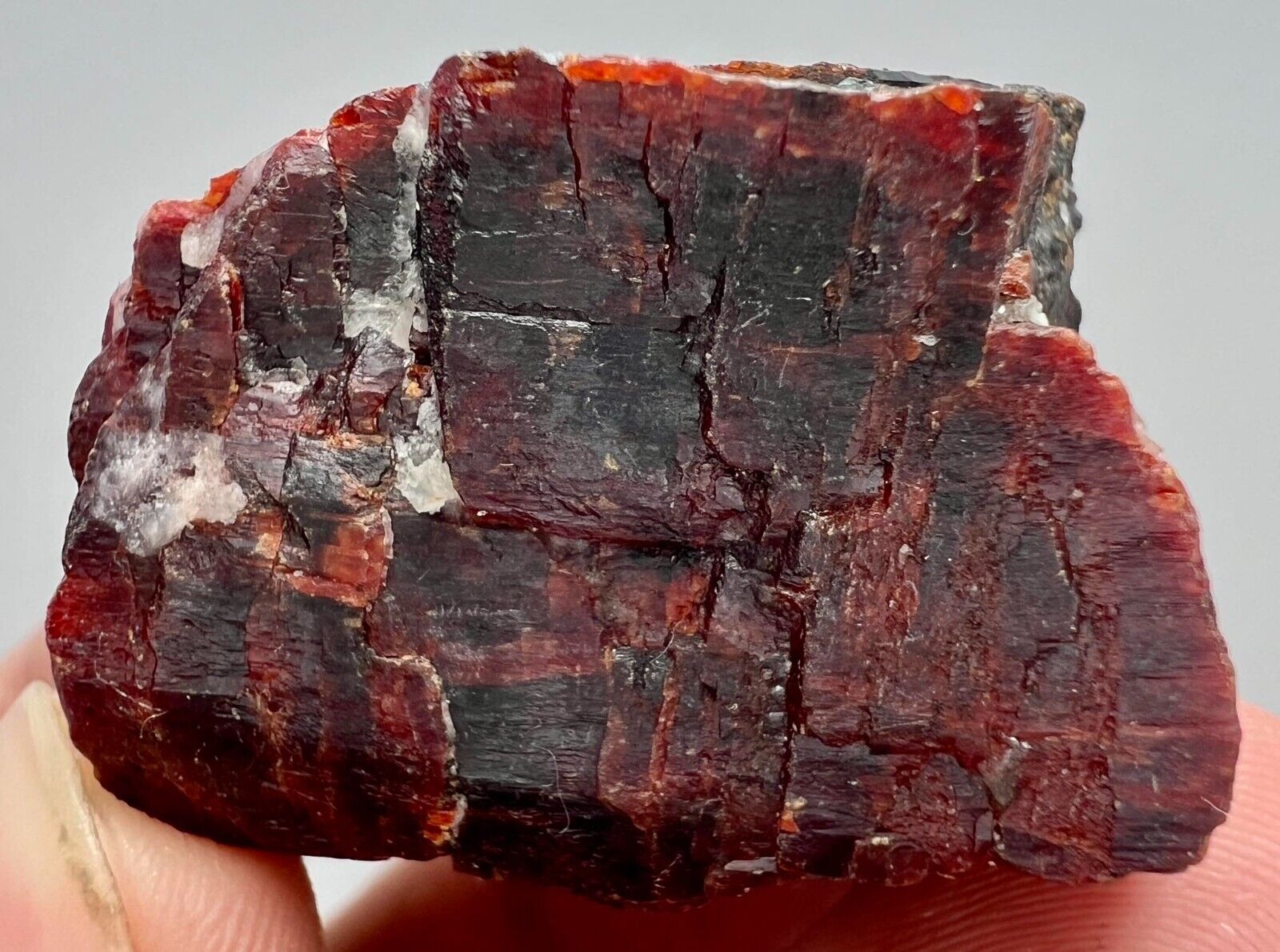 74 Gram Extremely Rare Top Red Tantalite Huge Crystal From Kunar, Afghanistan
