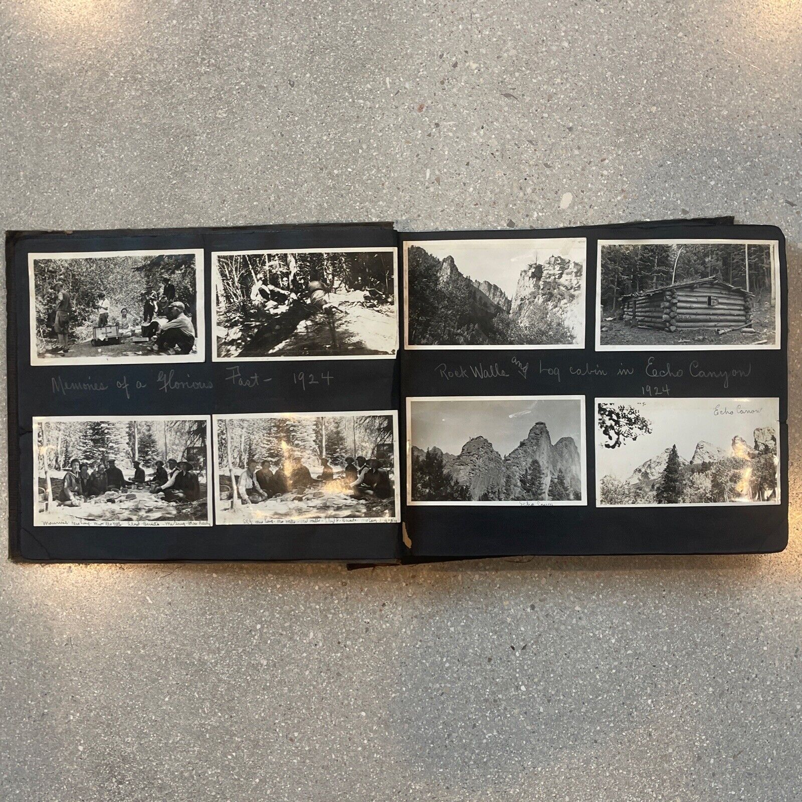 514 Piece 1910’s Photo Album Cuchara Camps Colorado-Oklahoma-Kansas