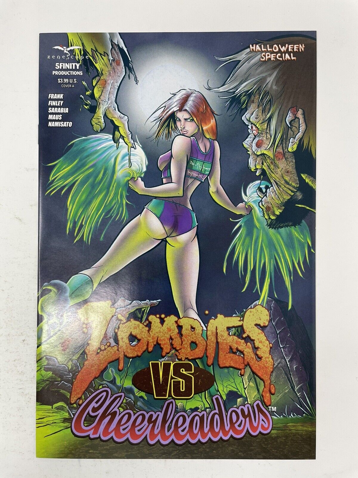 Zombies vs. Cheerleaders Halloween Special Cover A Zenescope 5Finity 2014 Comic