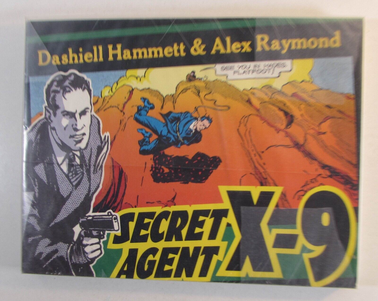 SECRET AGENT X-9 TPB Dashiell Hammett & Alex Raymond (1990, Kitchen Sink Press)