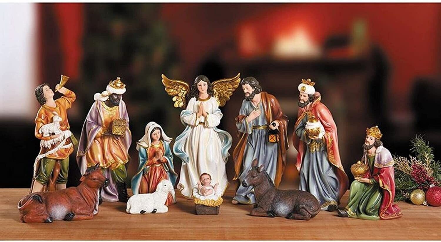 11-pc Nativity Set