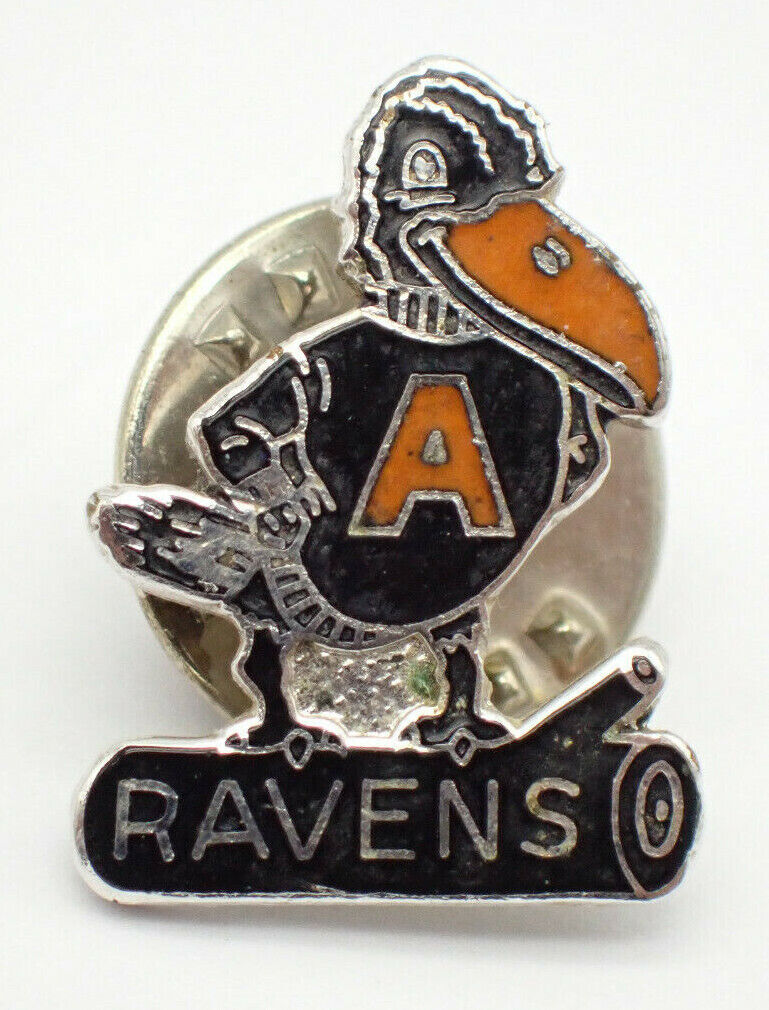 Ravens Raven A Vintage Lapel Pin