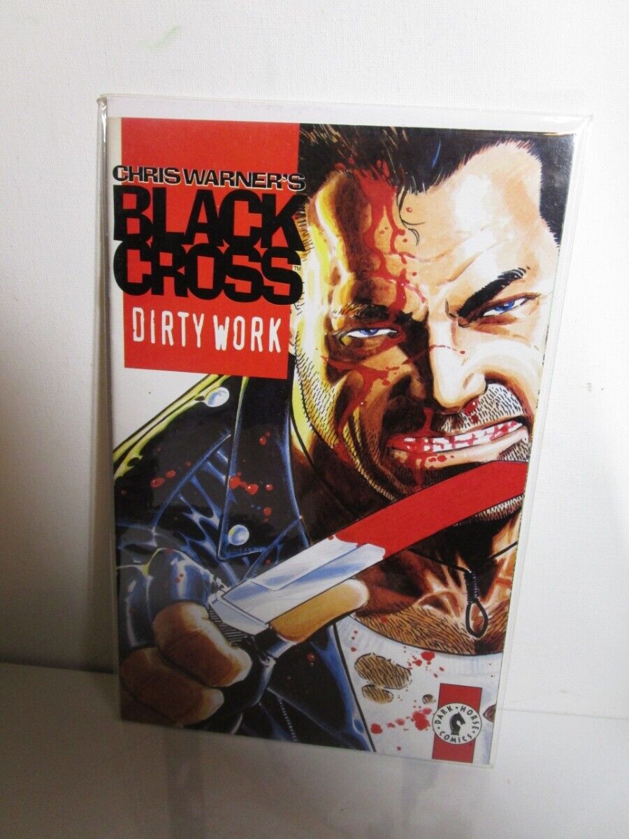 Chris Warner\'s Black Cross Dirty Work #1 Comic Dark Horse 1997- BAGGED BOARDED