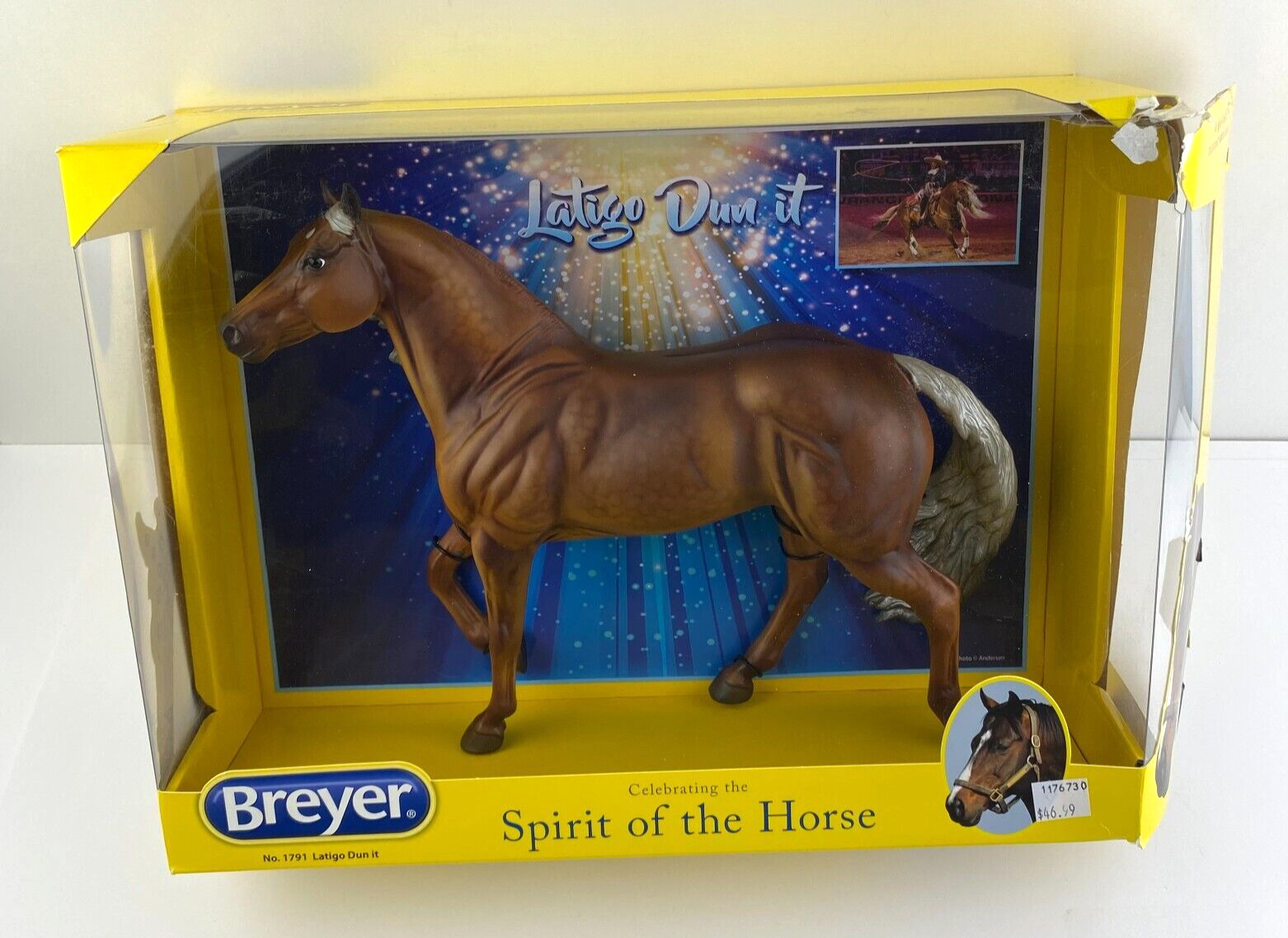 Breyer #1791 Latigo Dun It 2018 Quarter Horse Stallion Traditional Retired
