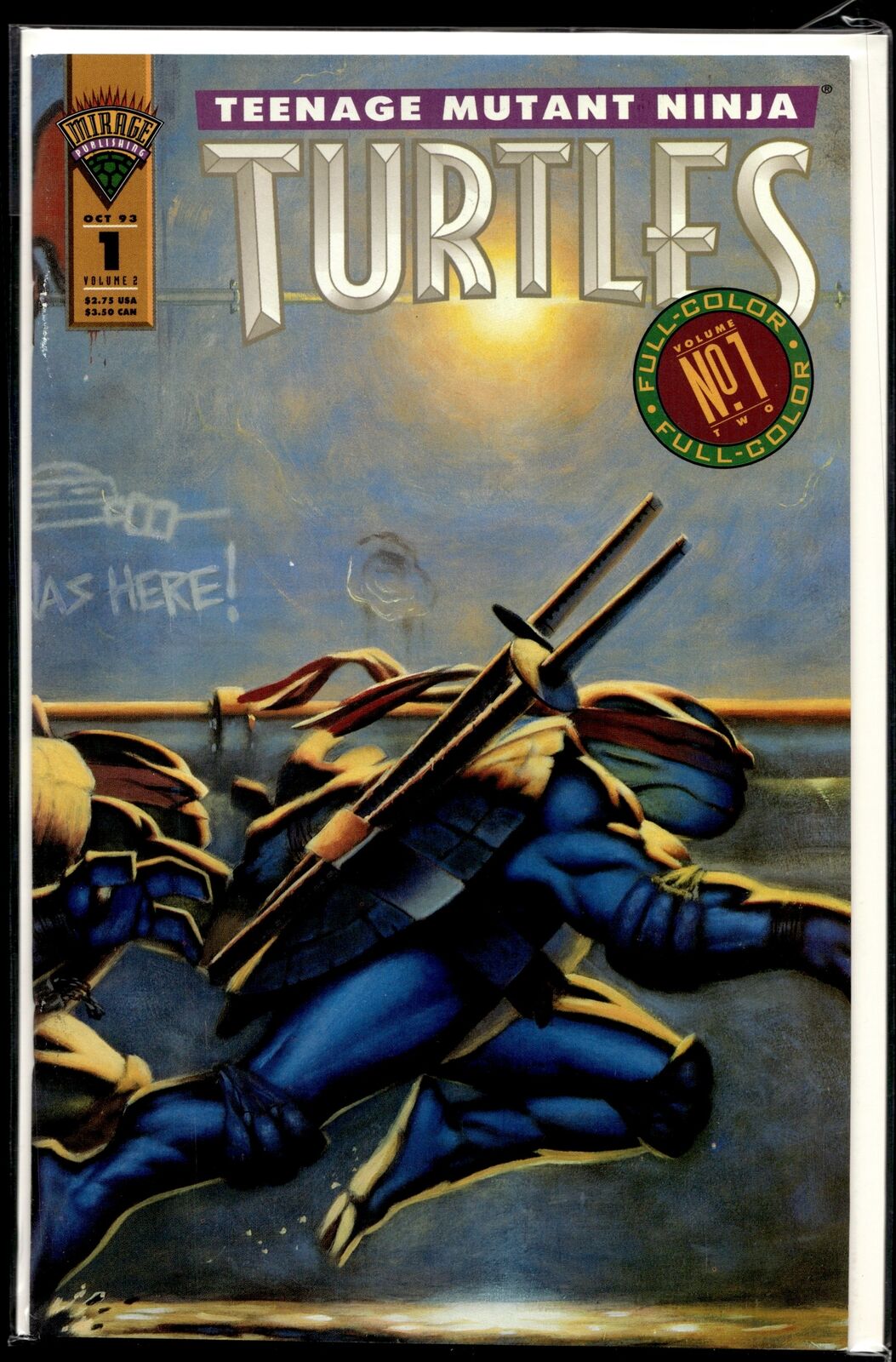 1993 Teenage Mutant Ninja Turtles #1 Mirage Comic