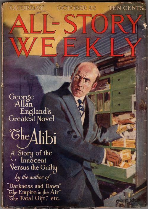 All Story Weekly Oct 23 1915; George A. England; Modest Stein Cvr Art