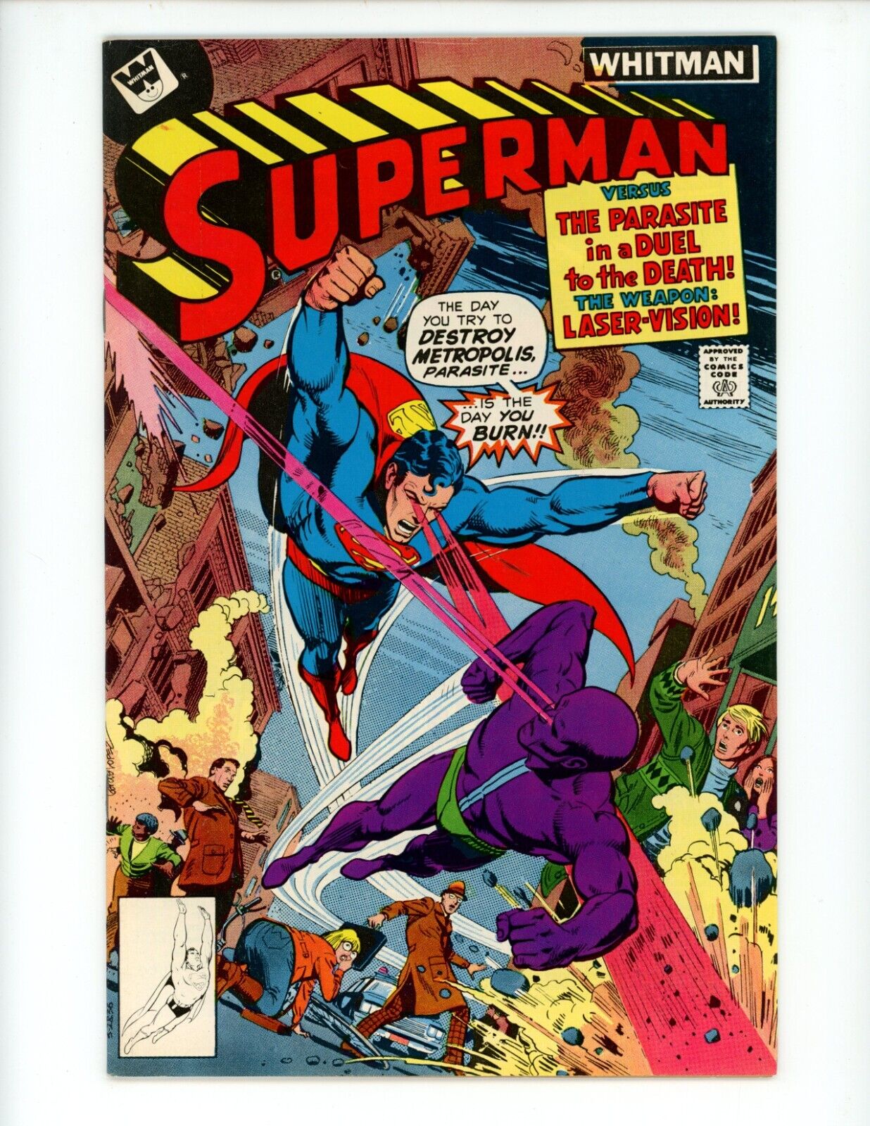 Superman #322 Comic Book 1978 VF Jose Luis DC Whitman Edition