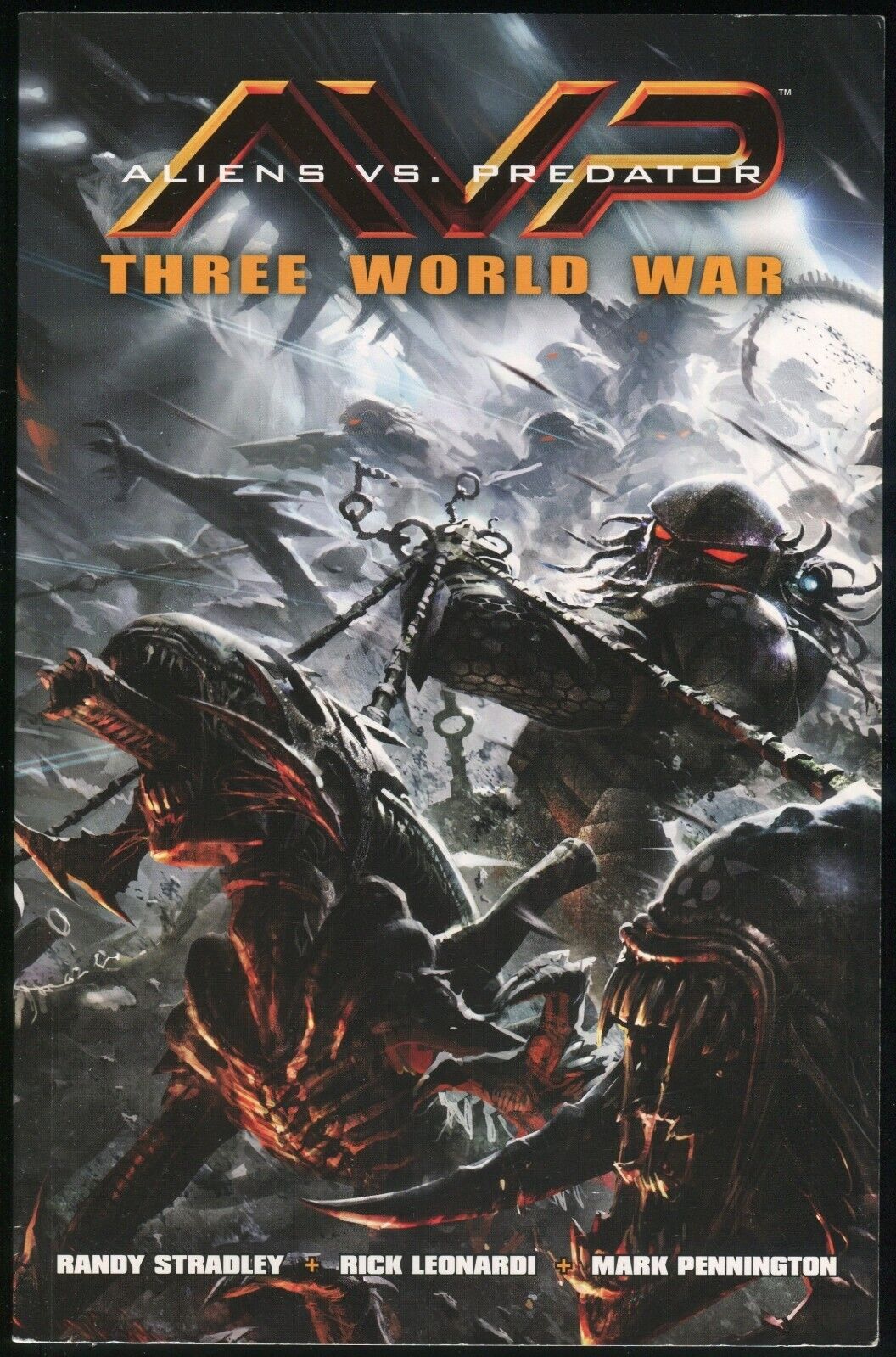 Aliens vs Predator Three World War Trade Paperback TPB AvP Colonial Marines 