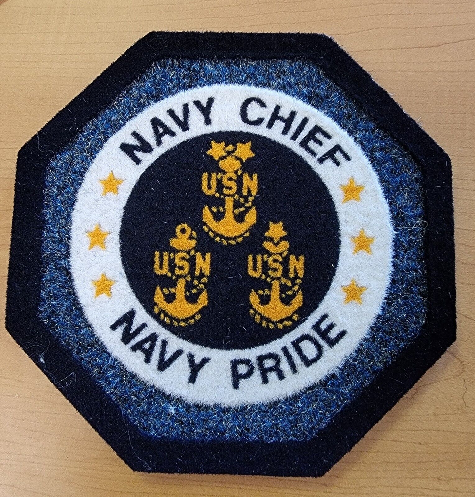 US Navy mug mat Chief Petty Officer, Senior Chief Petty Officer, MCPO
