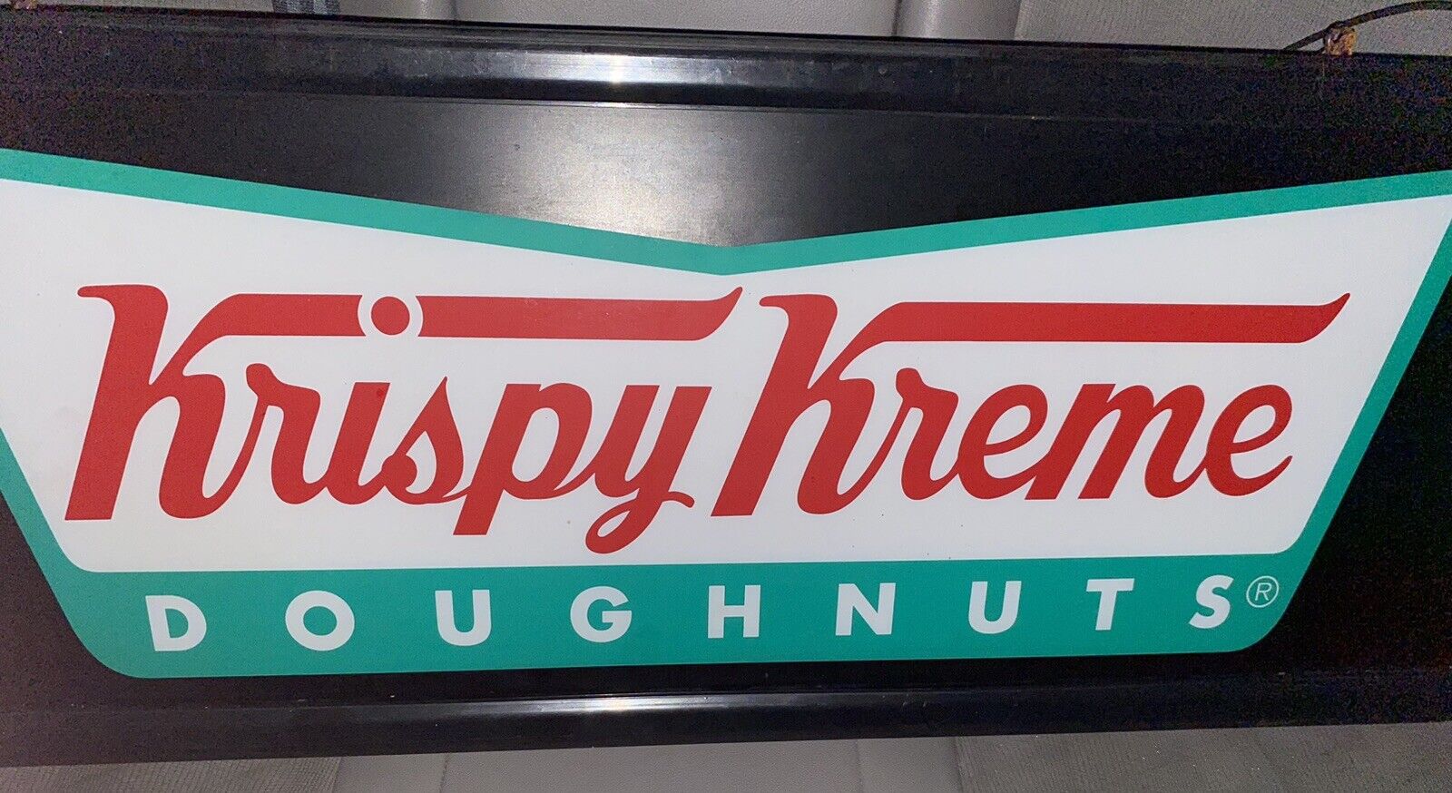 Krispy Kreme Hanging Sign With Light