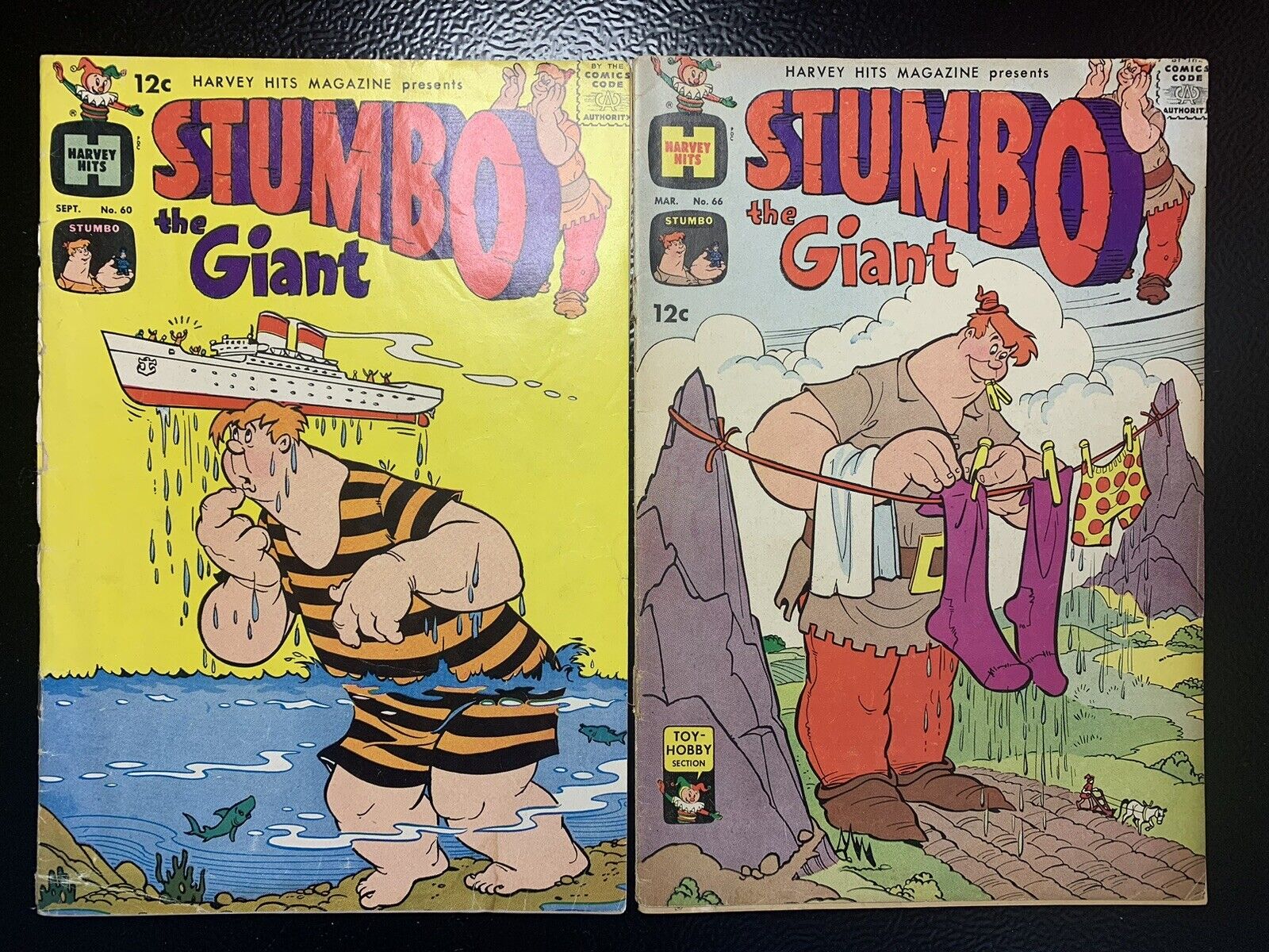 Harvey Hits Stumbo The Giant 60 66 Comics 1962 Harvey Comics