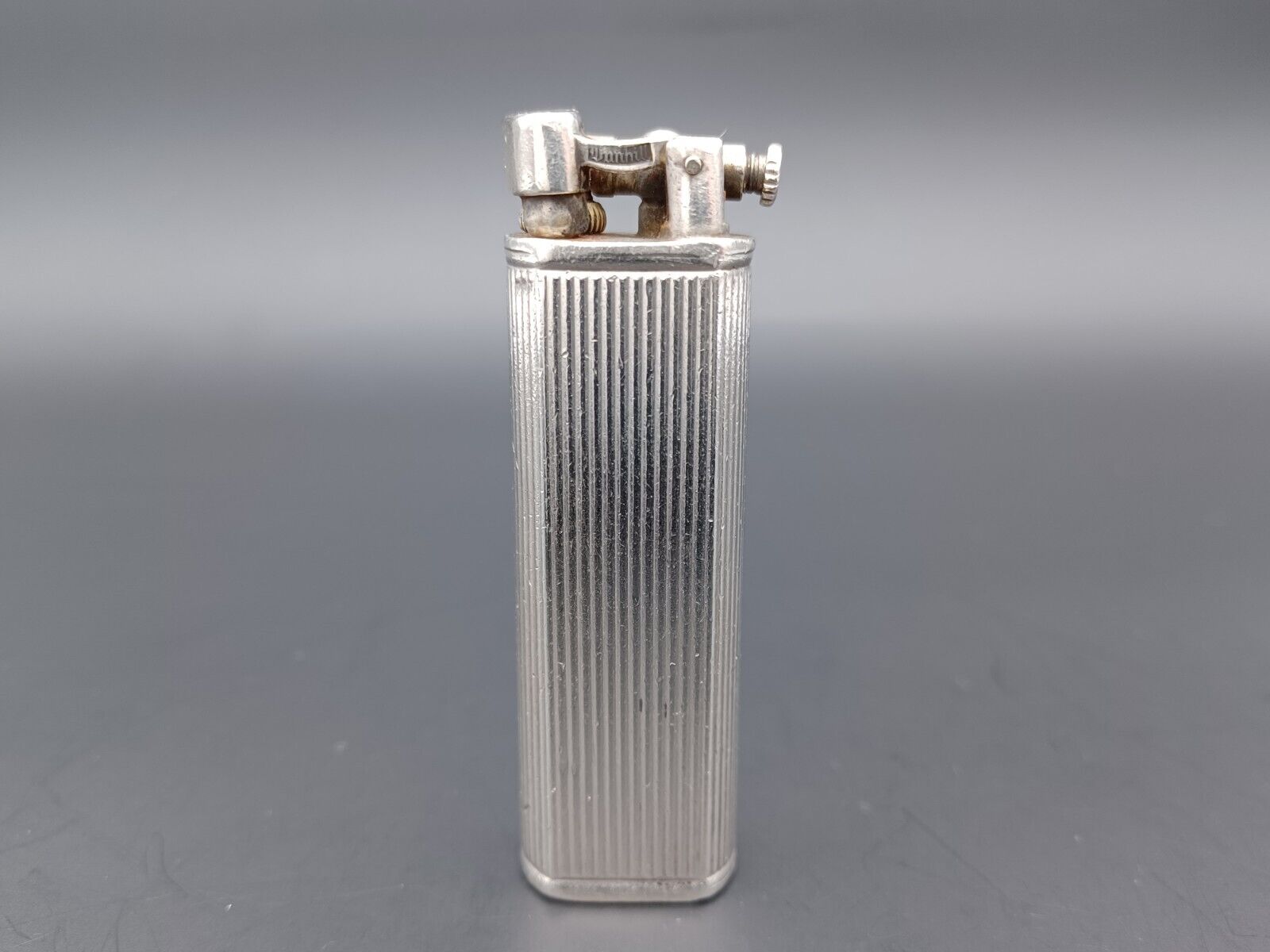 Dunhill Sylphide Gas Lighter - Sterling Silver - Made In France AM17 - 0885