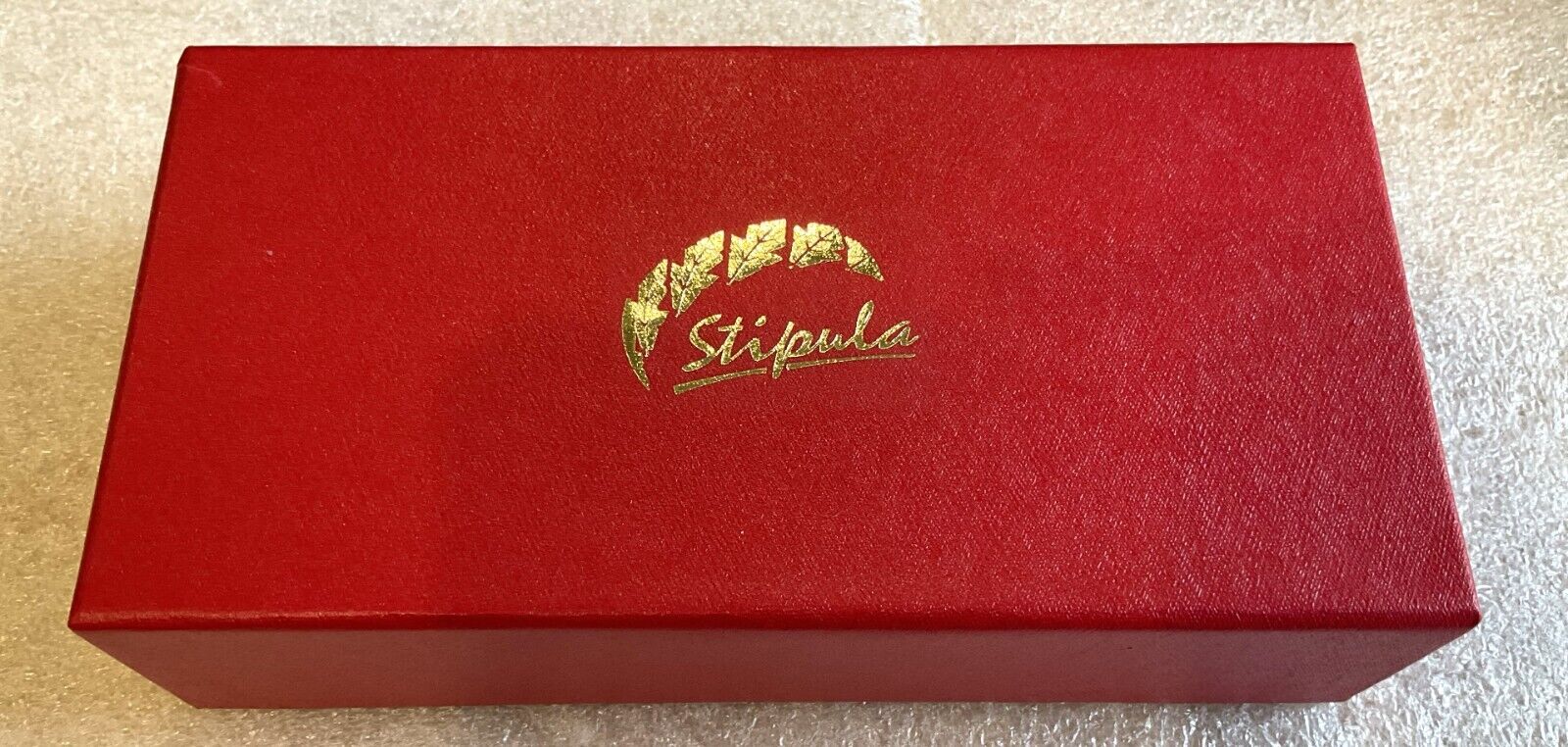 Stipula Demonstrator Splash Bordeaux Fountain Pen, ST49502, Never Inked.  w/Box
