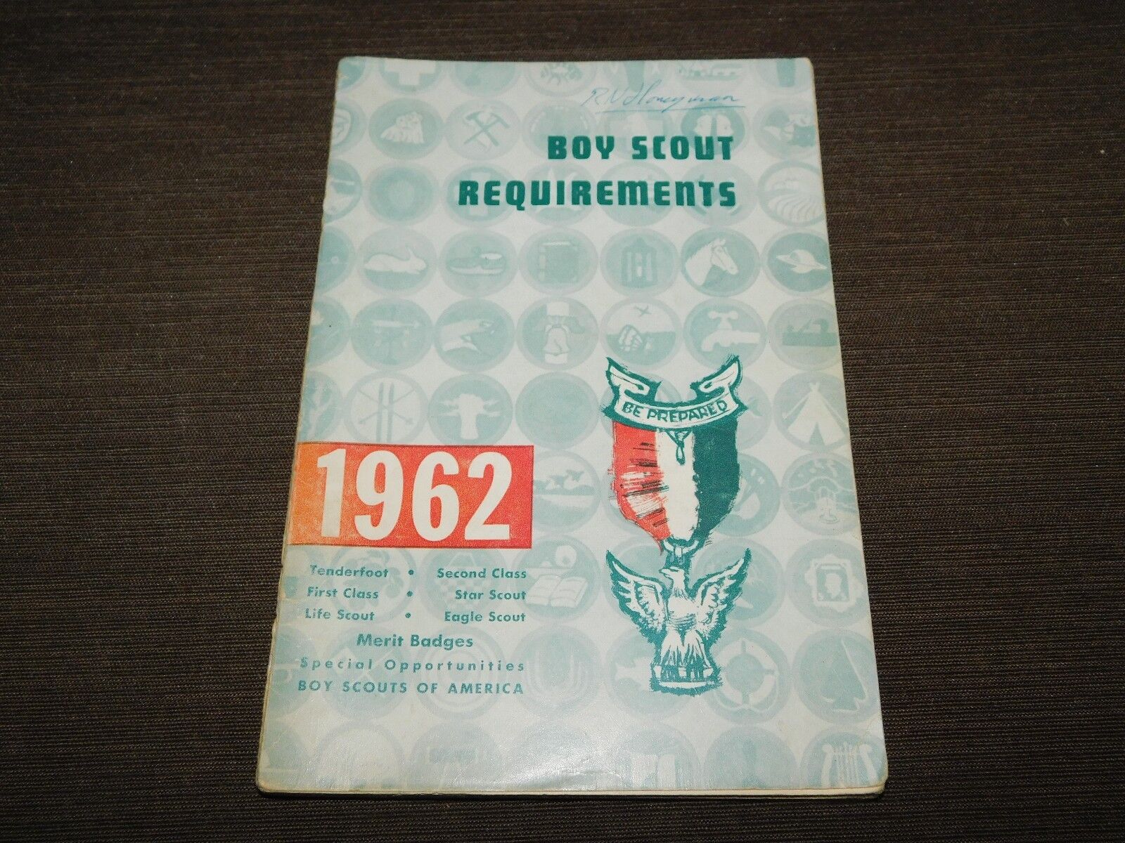 VINTAGE BSA BOY SCOUTS OF AMERICA 1962 REQUIREMENTS BOOK