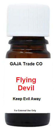 Flying Devil Oil 10mL - Keep Evil Away, Cancels All Hexes and Curses (Sealed)