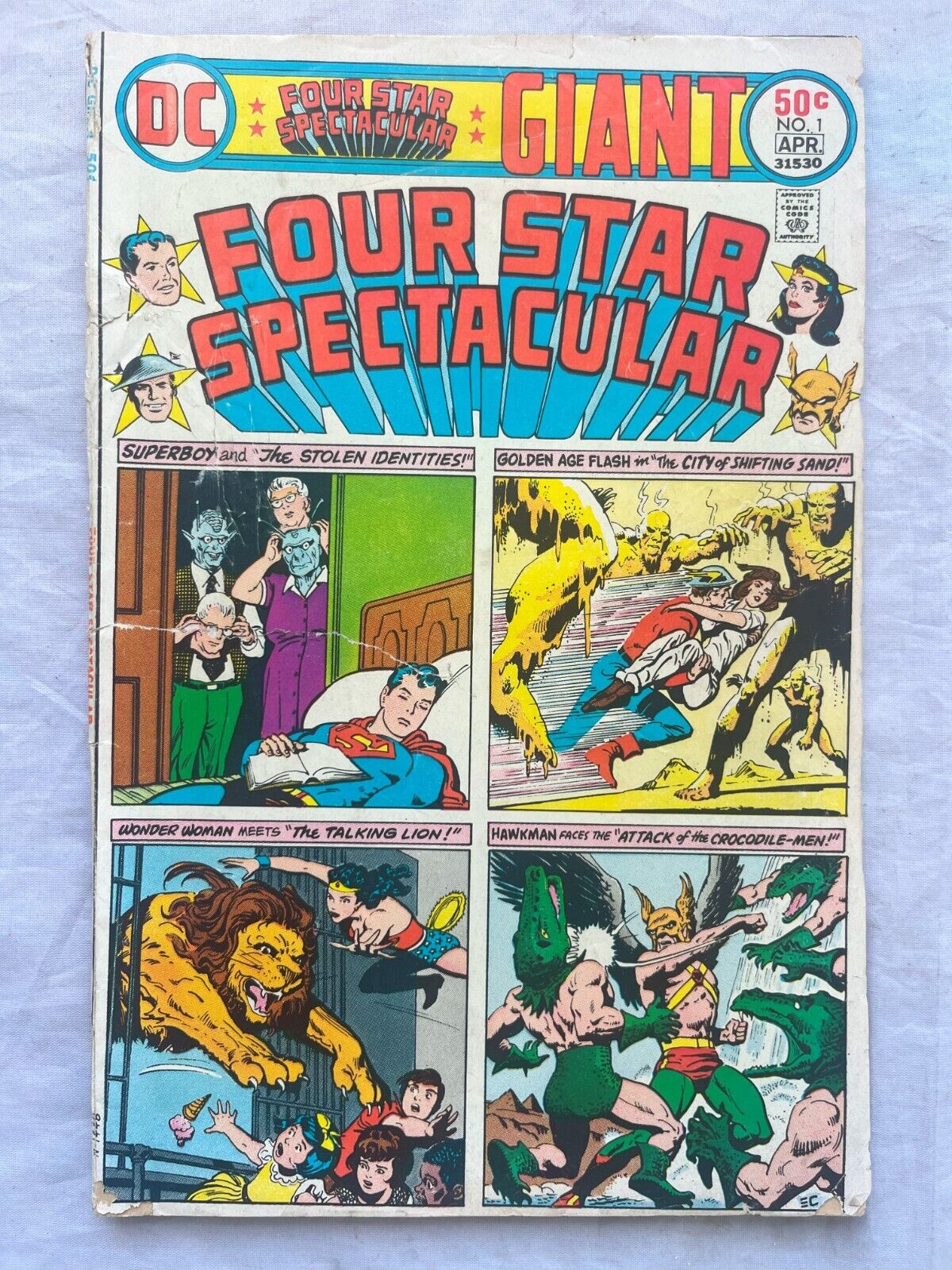 Four Star Spectacular #1 DC Comics (1976) 1st Print Comic Book
