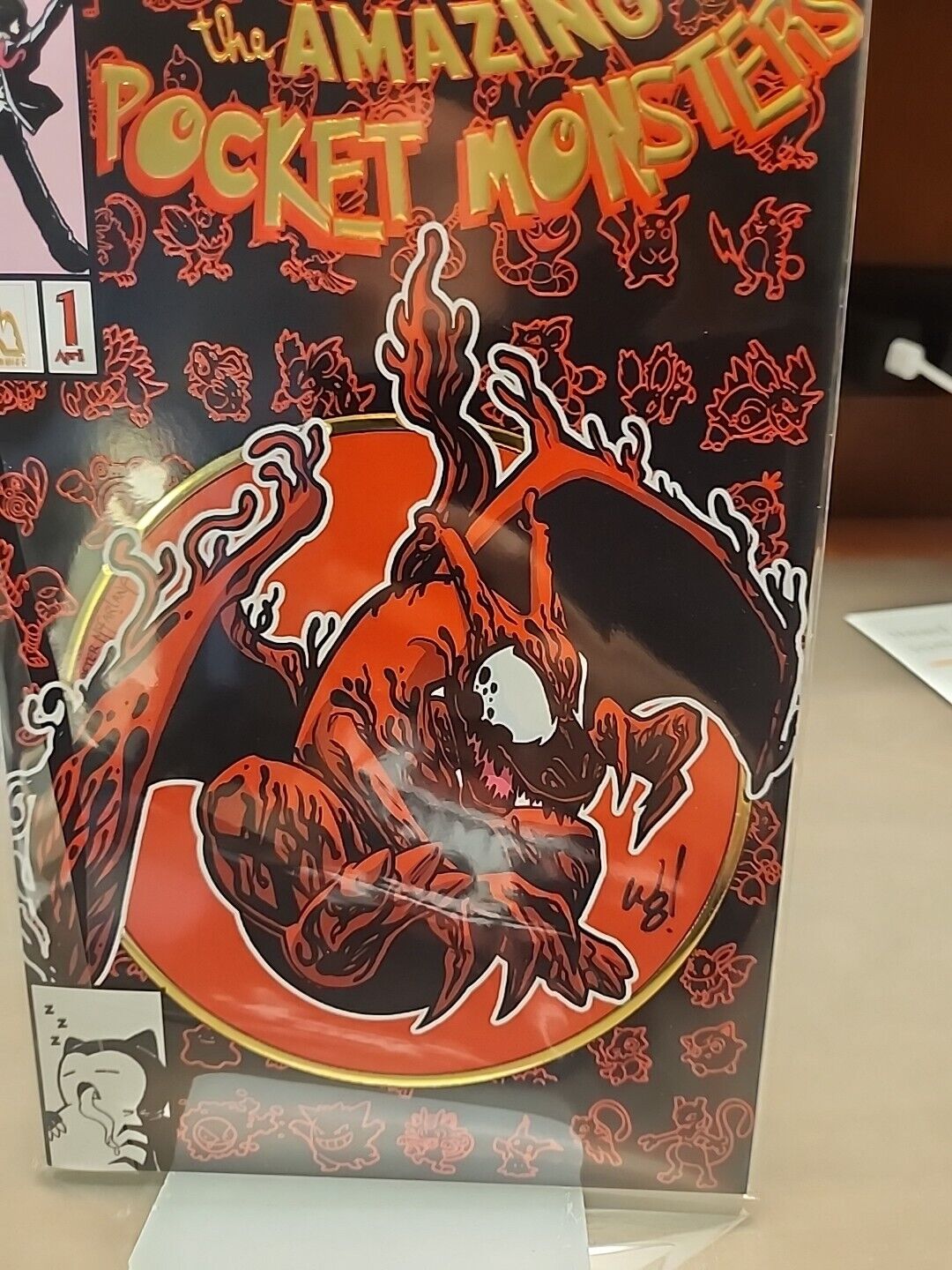 2024 C2E2 Excl. AMAZING Pocket Monsters #1 Charizard /Carnage LTD 75 SIGNED 
