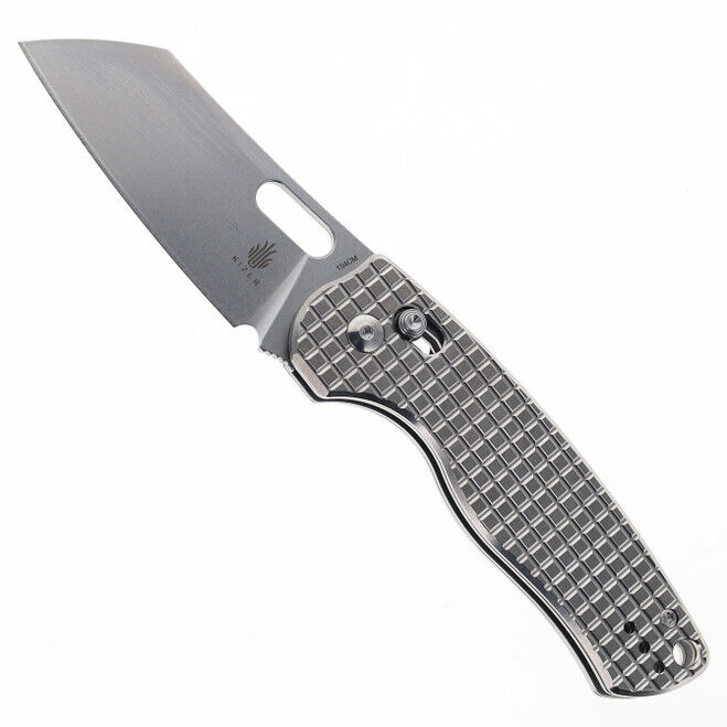 Kizer MINI Towser K FRAG Titanium Handle Clutch Lock Folding Knife 154CM V3593E2