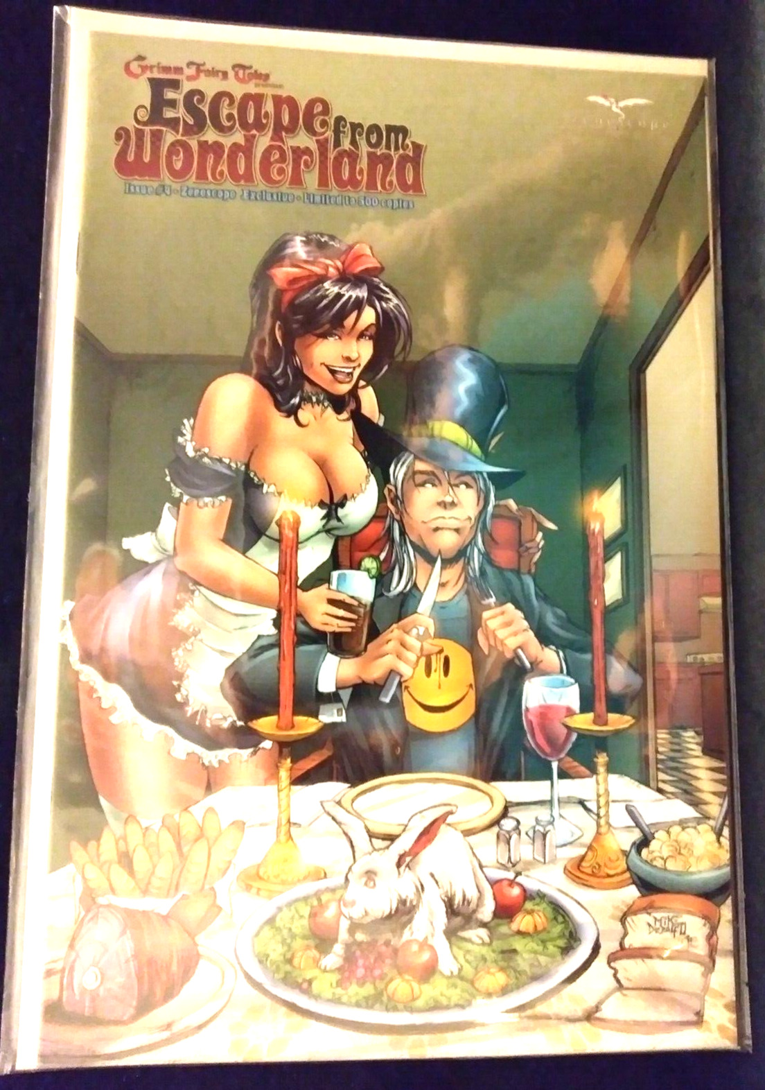ZENESCOPE Escape From Wonderland #5 Mike DeFalbo Cover Limited to 500 NM-