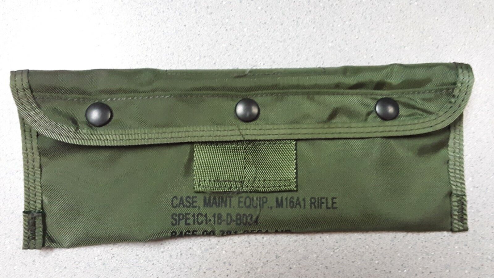 M-16 Army Rifle Maintenance Cleaning Kit Pouch Only 9465-00-781-9564 NEW 