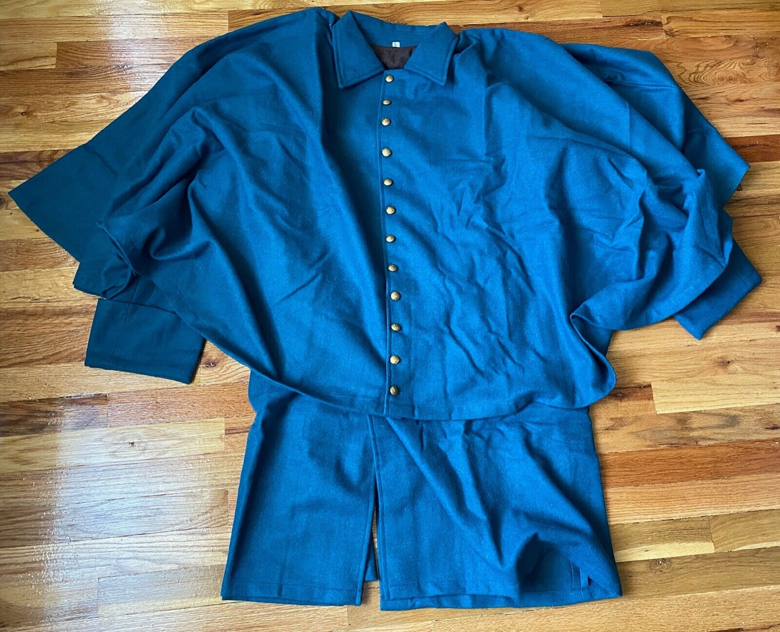 INDIAN WARS SPAN AM US ARMY M1872 ENLISTED GREATCOAT OVERCOAT- SIZE 4 (46-50R)